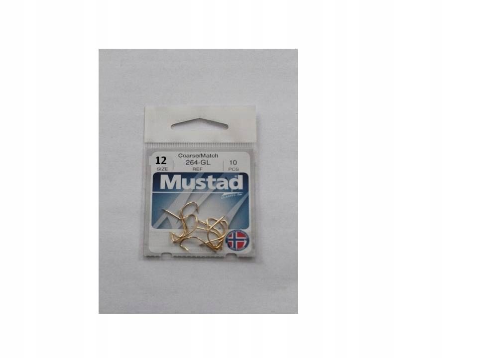  Mustad hooks 264-gl 6