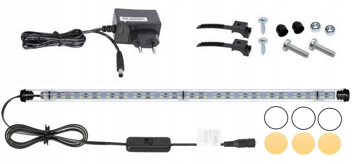  Led zářivka plant rostliny 30cm akvárium grow 1:1