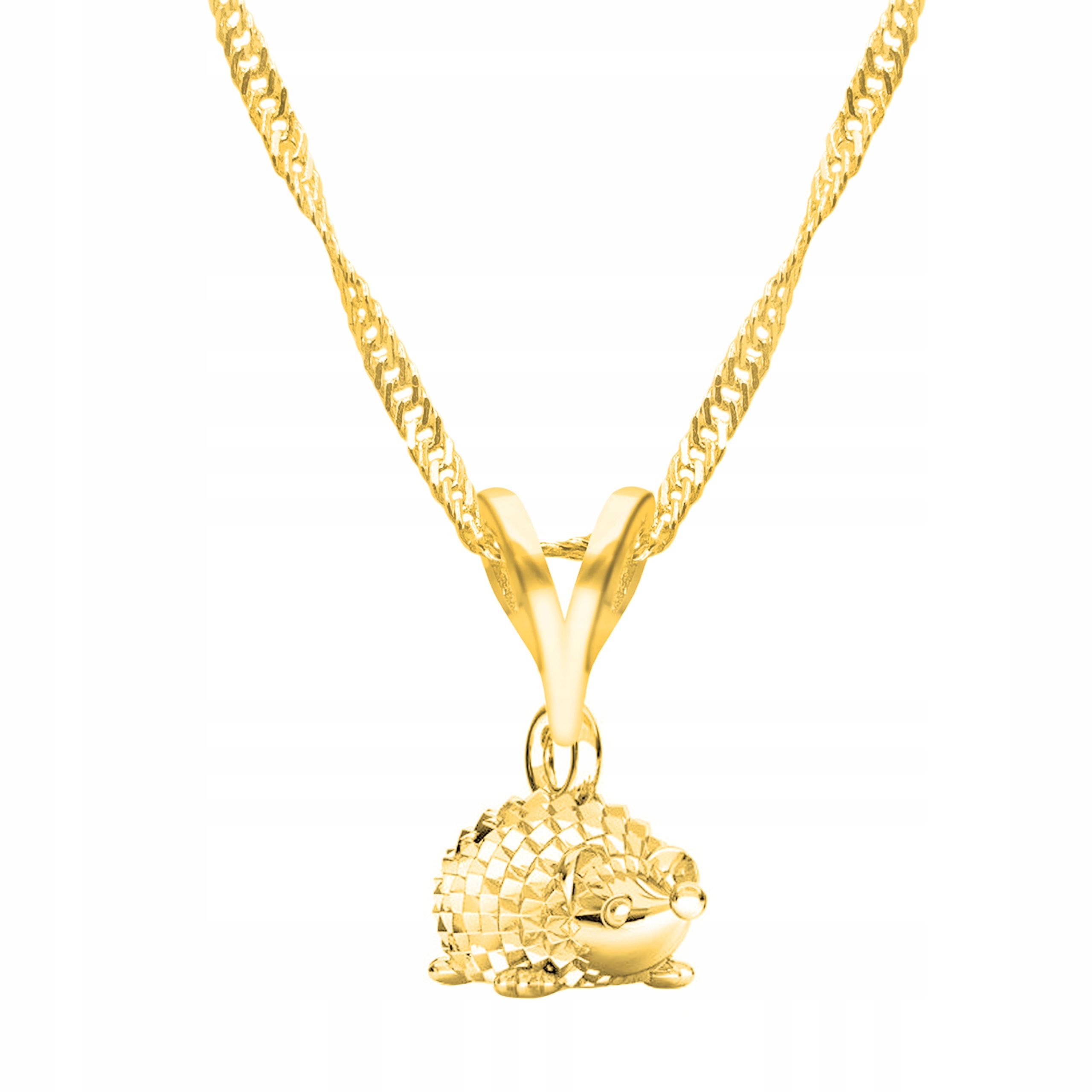  Goldkette halskette 925 mond hörner