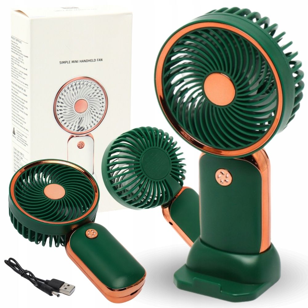  Ventilaator koos klambriga mini tuuleveski usb laetav mobiiltelefon must töölaua