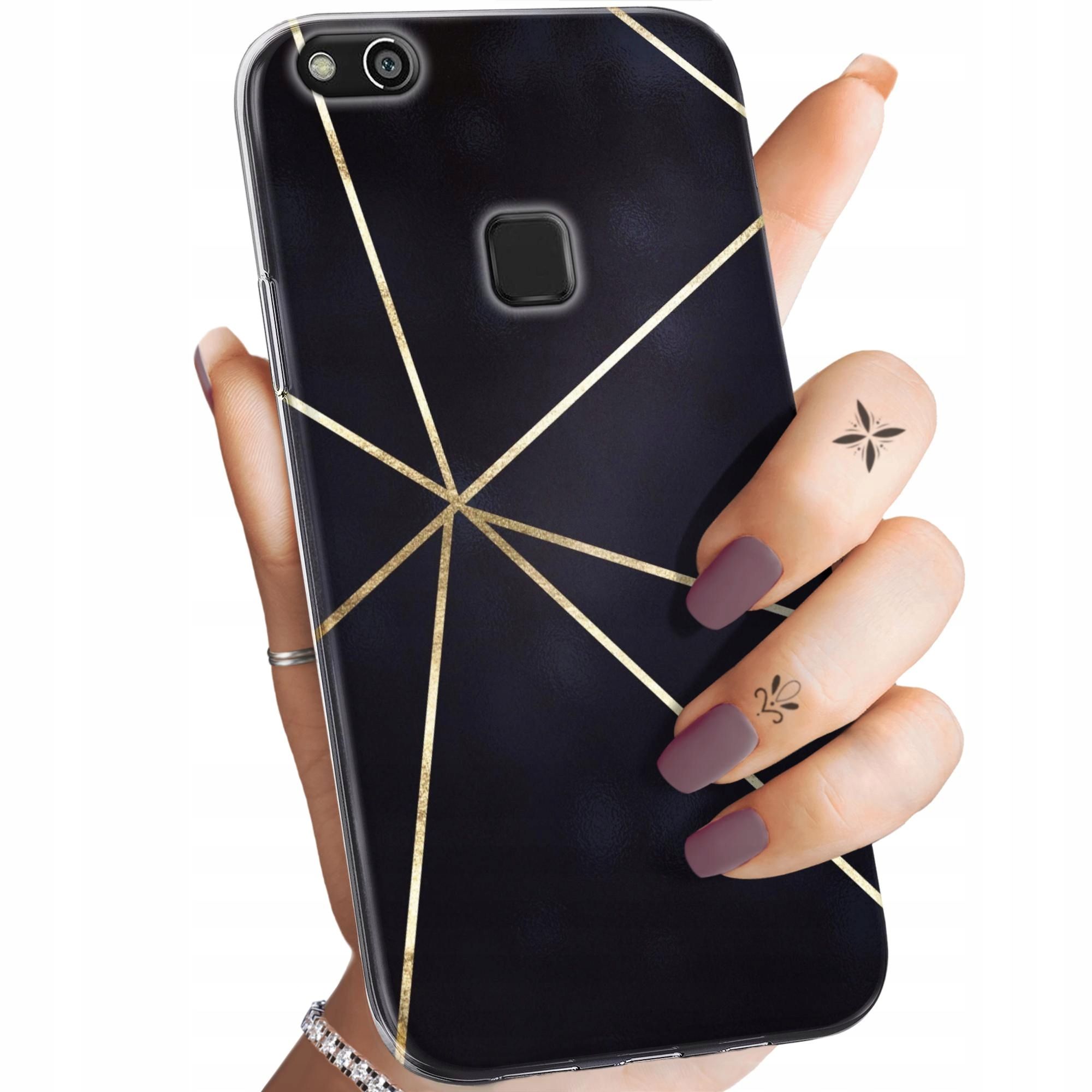  Byla "huawei" 10 psl. lite modelius geometrinės symetria korpusas dėklas case