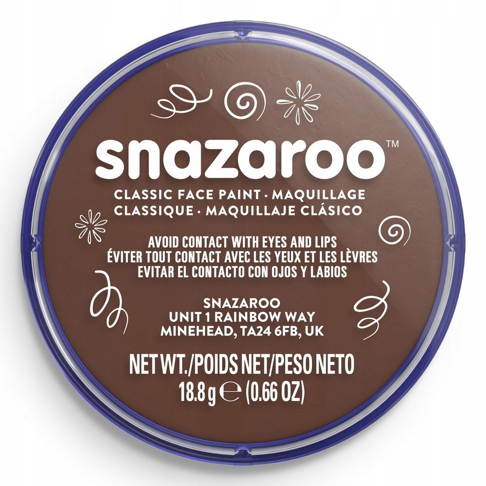  Soubor 8barvy x 18ml malovat pro malování na obličej malovat 1172039 malovat snazaroo