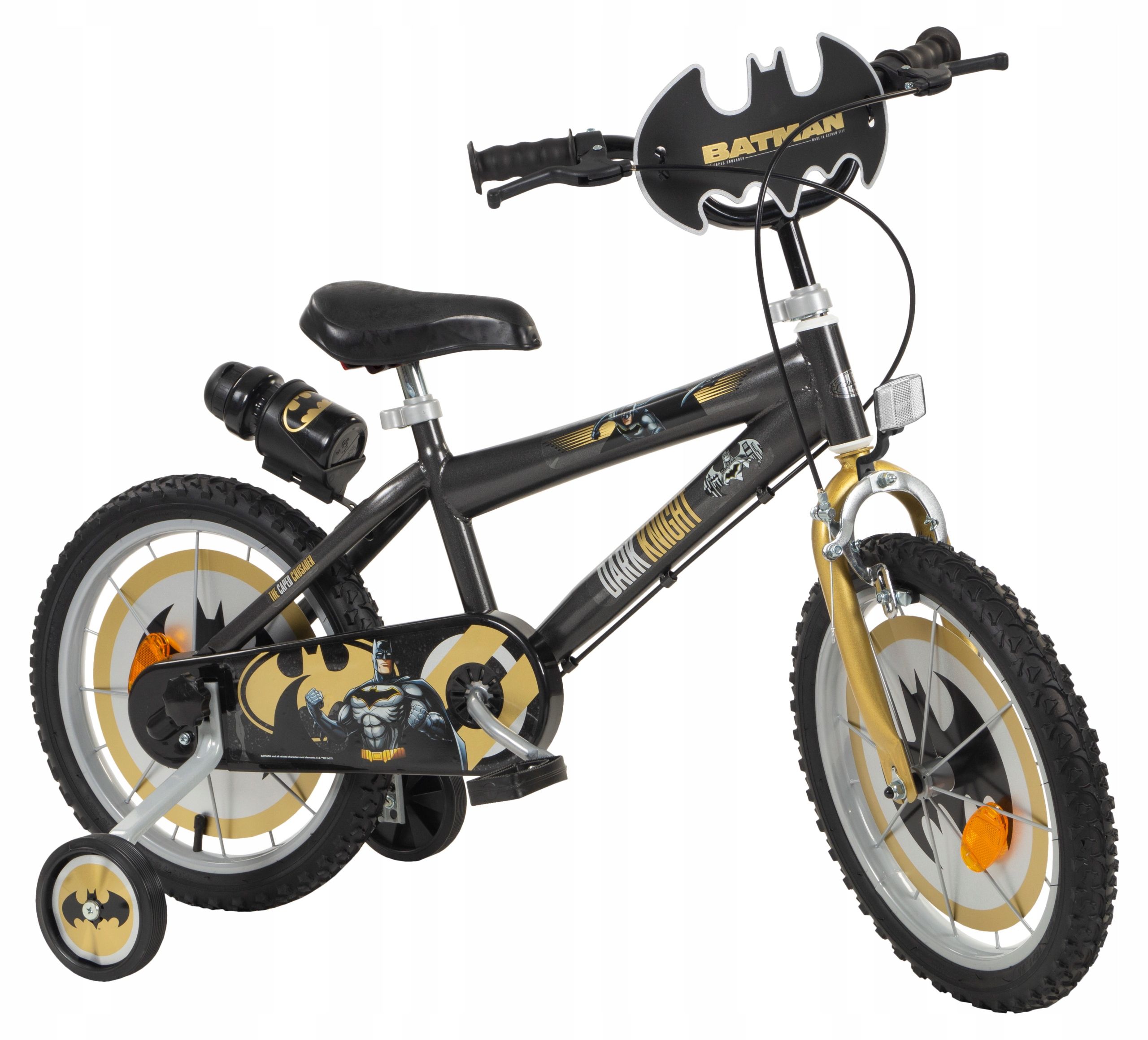  Detský bicykel batman 16" dc čierny toimsa bikes