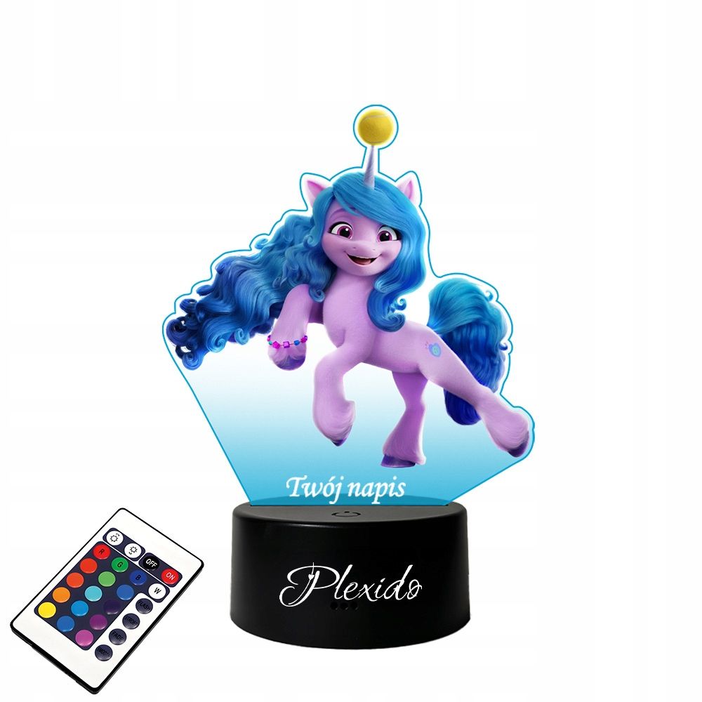 Lambipirn klaasi peal uv my little poni poni rainbow dash led + kaugjuhtimispult 16 värv