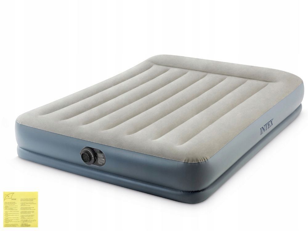  Pripučiamas dvivietis čiužinys lova miegui su pompa 230v intex 67770nd