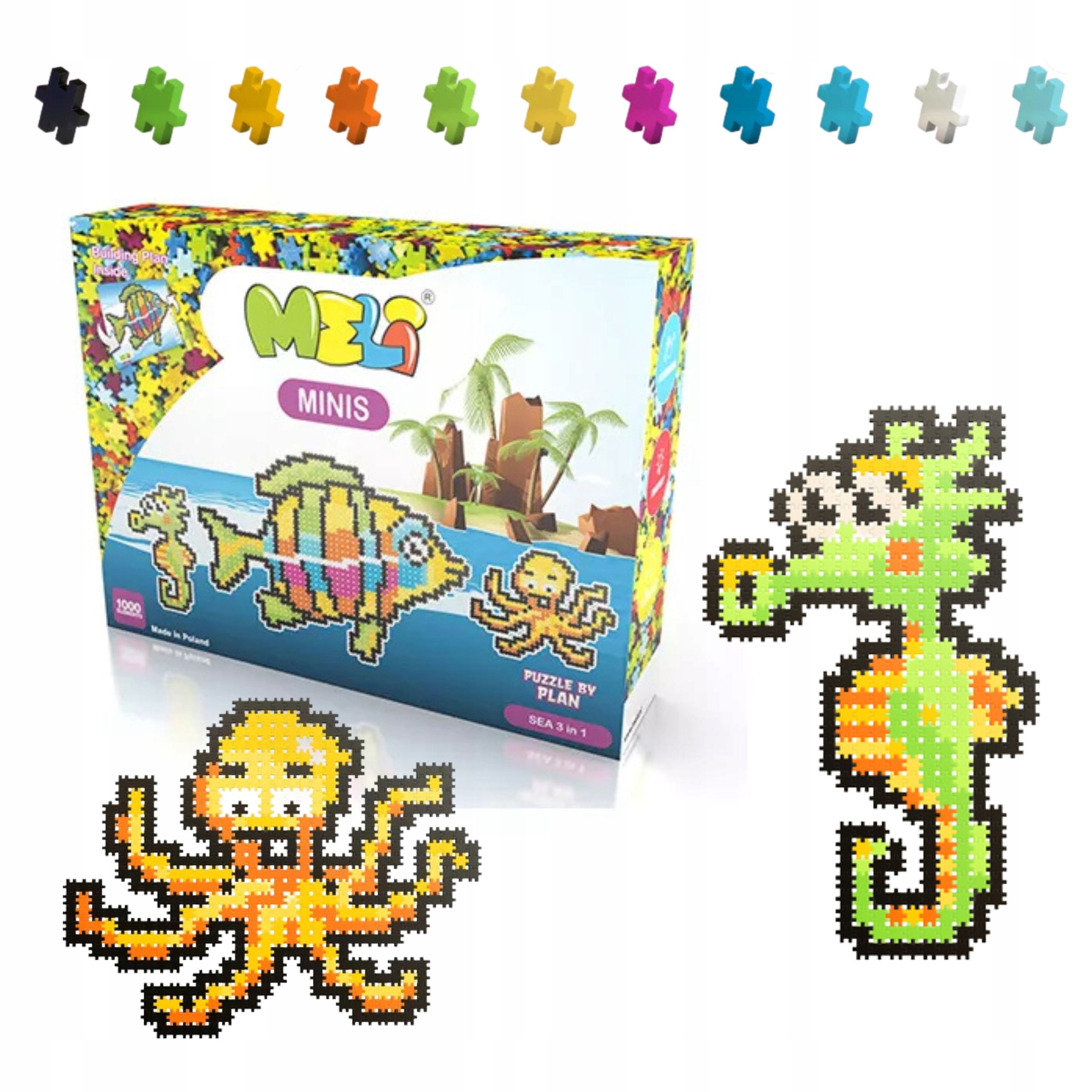  Bausteine mini waffeln meli minis edu buntstift größe 1400 pcs. mosaik
