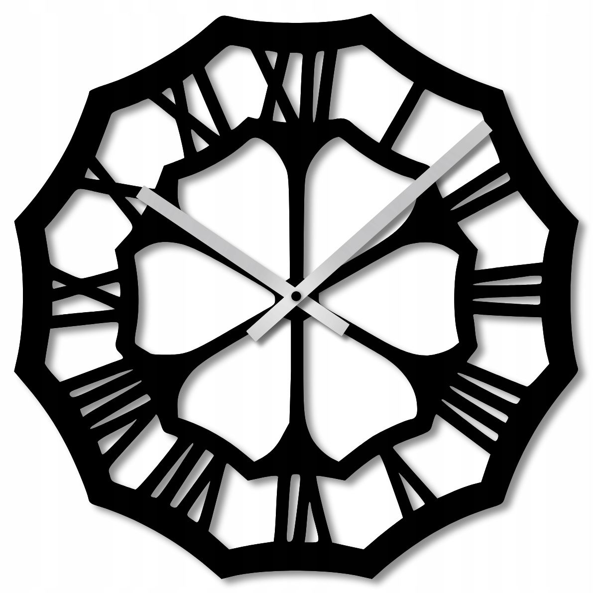  Wall clock 60 cm clock on the wall big clock openwork classic big numbers