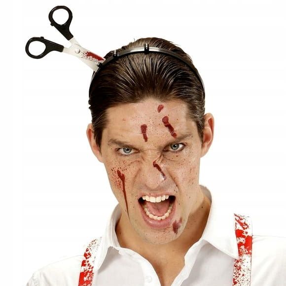  Popruh na halloween nůžky na mysli fotobudka