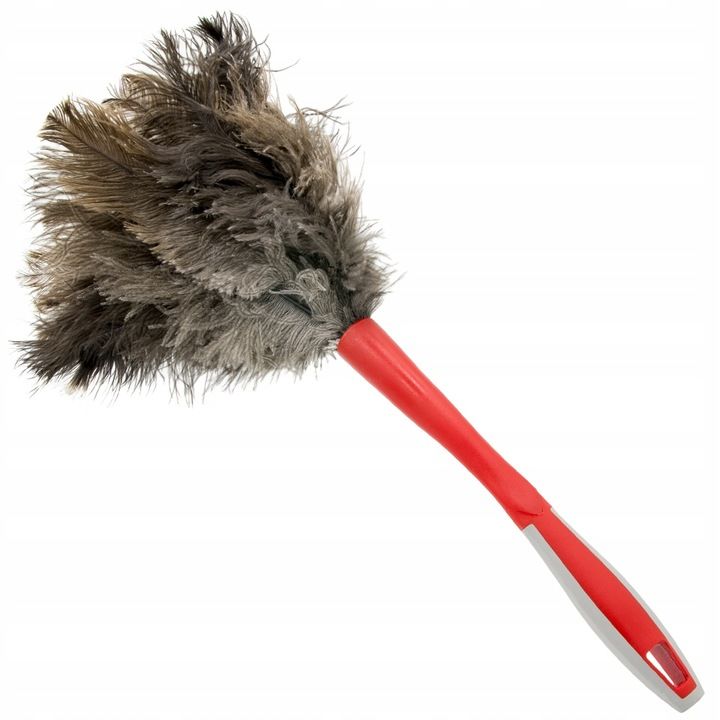  Bürste schaufel staub schneebesen mit strusich federn flaumig antistatisch 46
