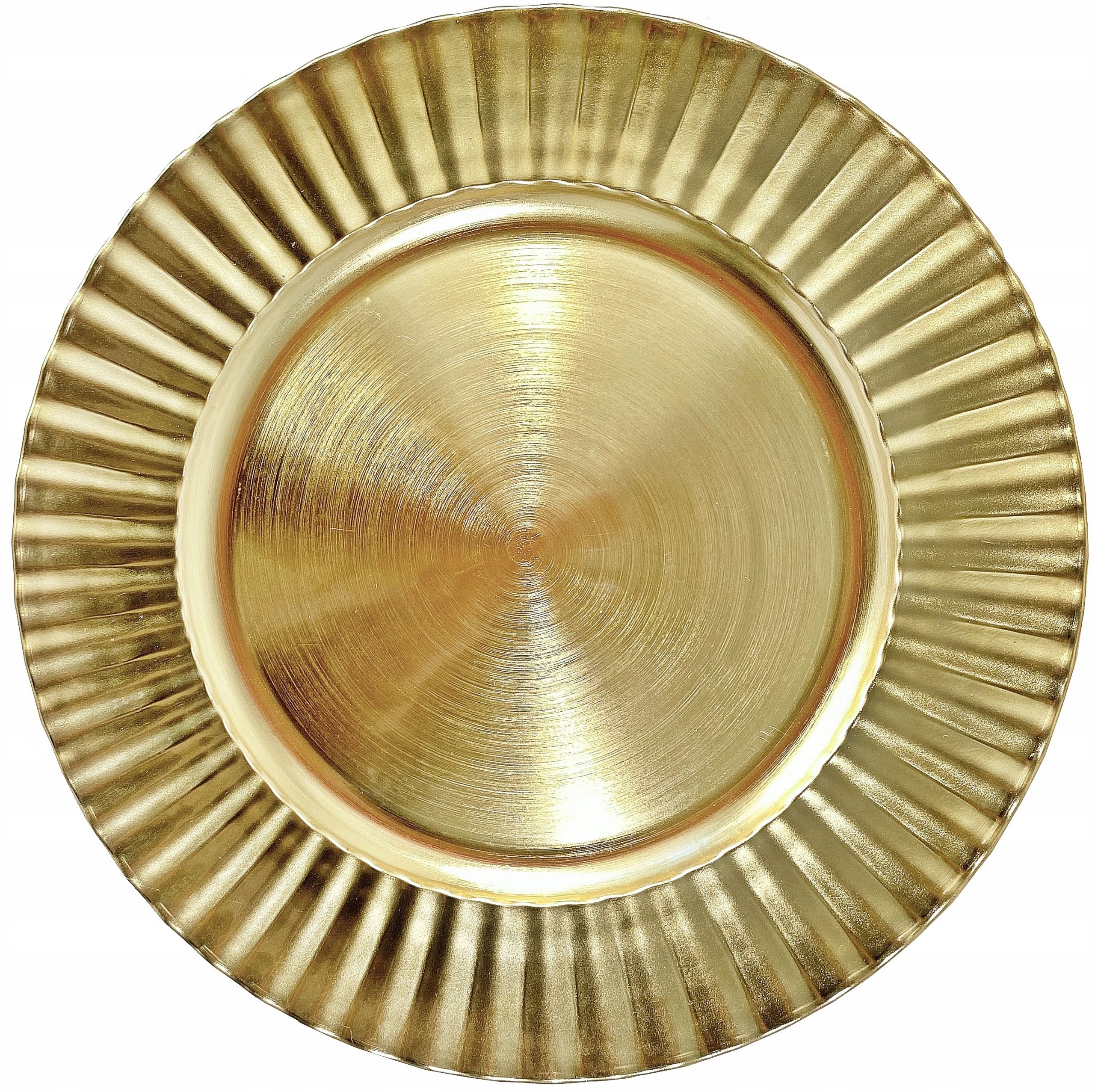  Decorative plate podstwka plastic under the plate gold o33 kp0647a
