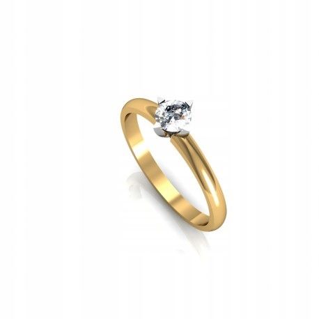 Lieliski gredzens ar izcili 0,44 ct -50% id