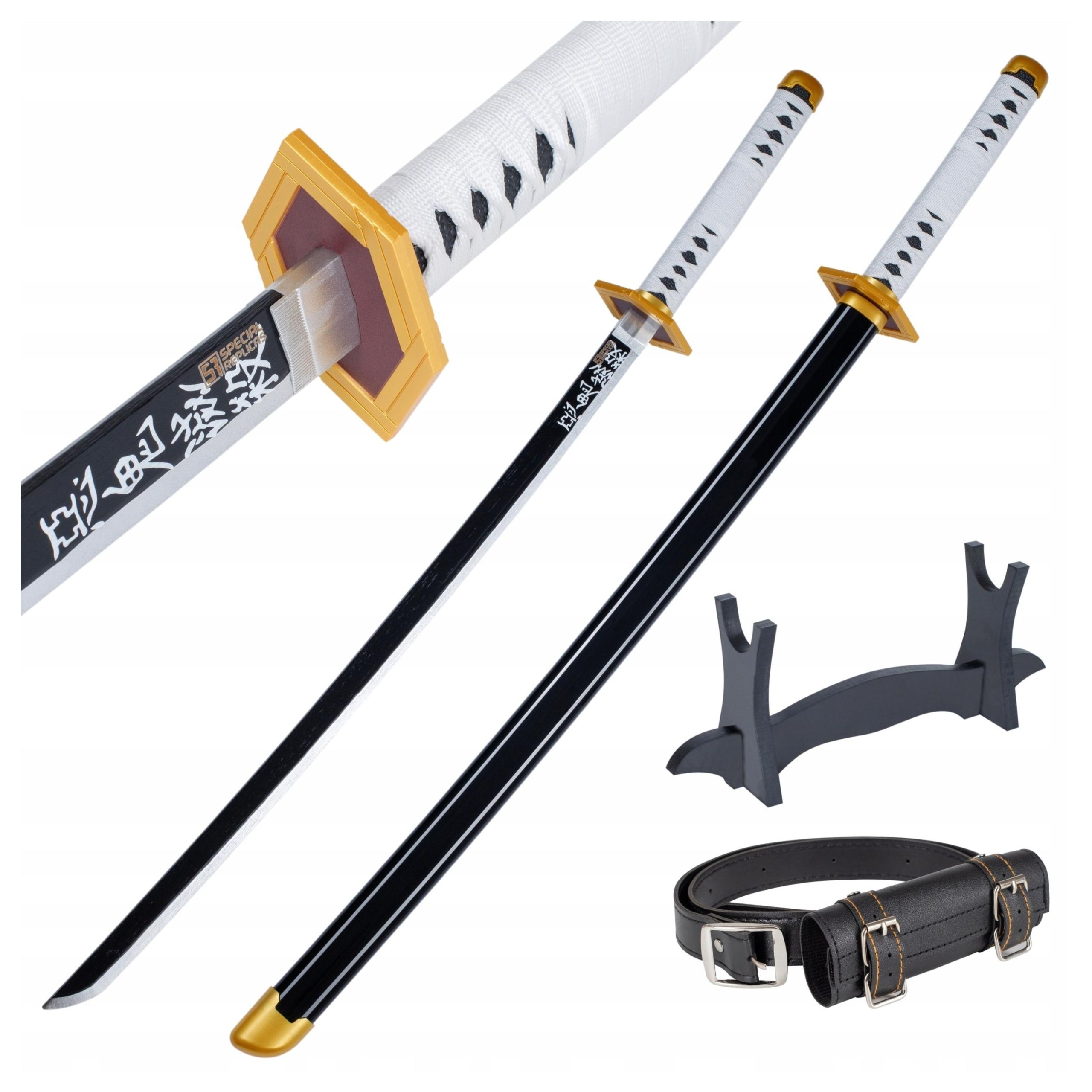  Mõõk katana demon slayer mitsuri kanroji's puidust jt10662