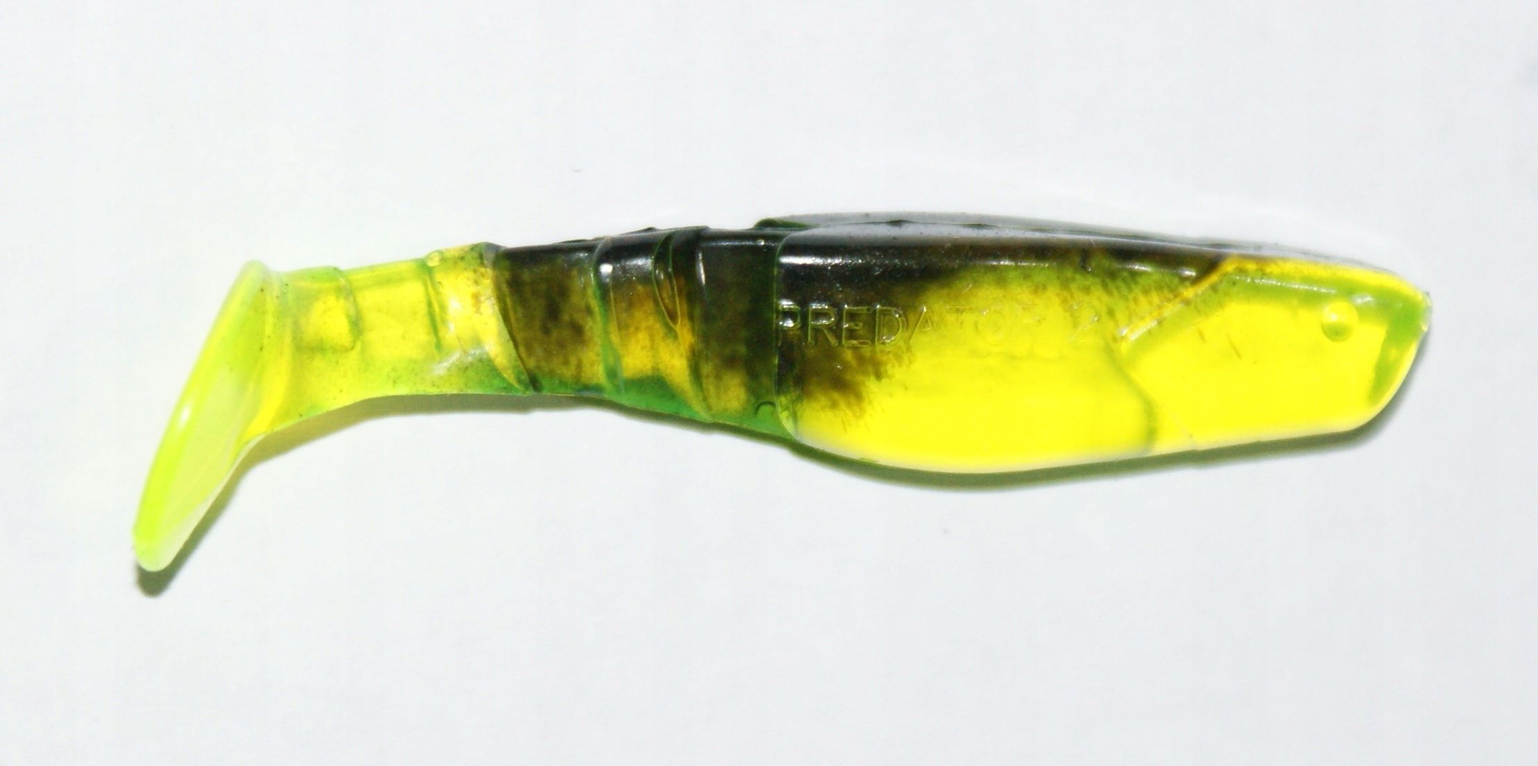  Manns predator 3,5cm geltonas su juodu grzbietem