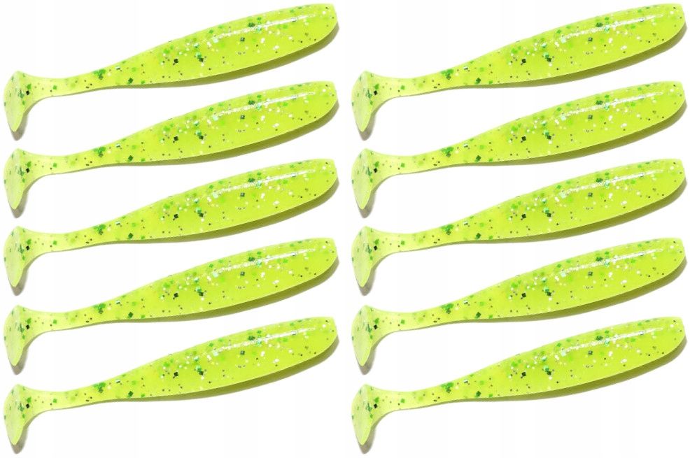  Keitech easy shiner 3' 7cm orange gold dust glühen