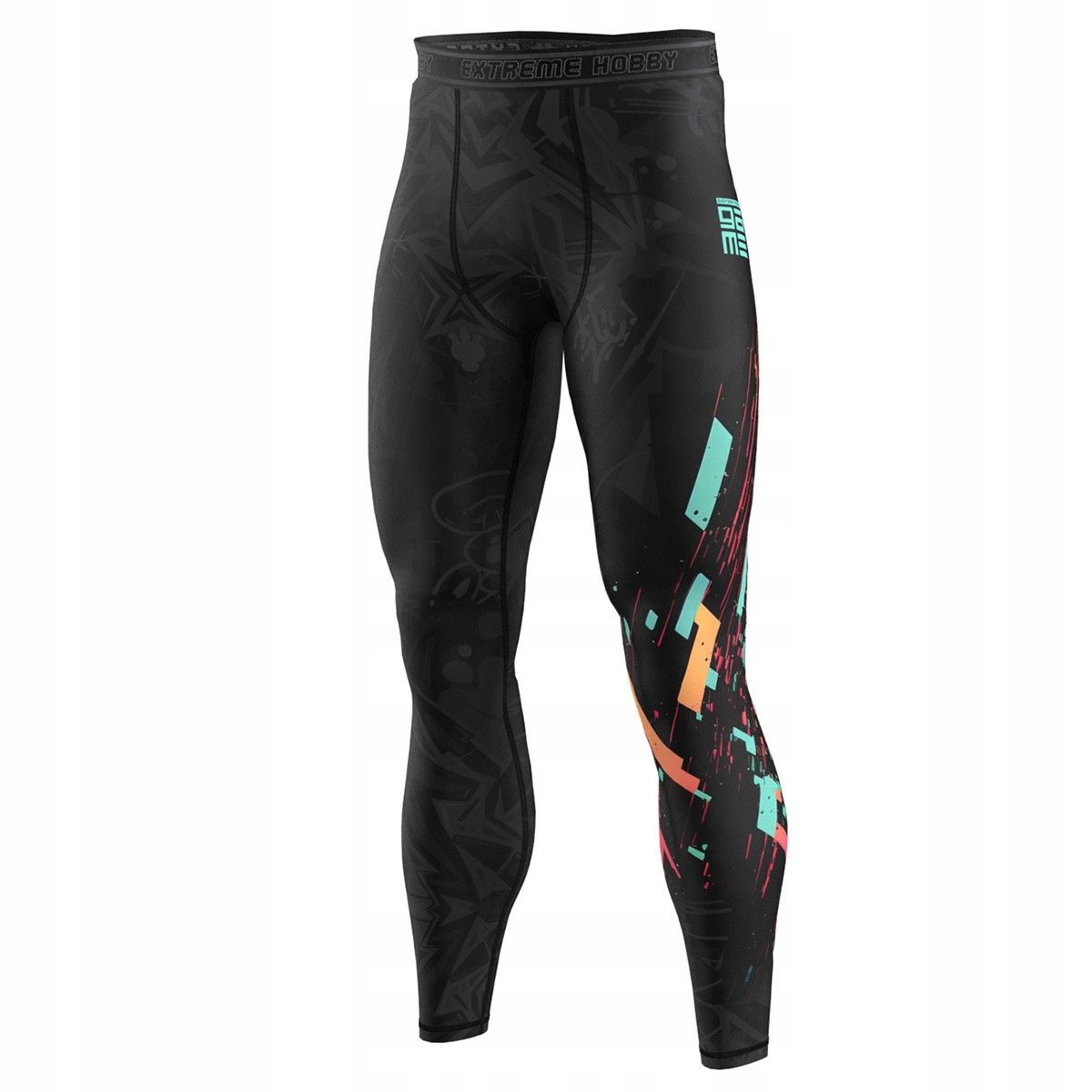  Vīriešu legingi sports apmācību sporta zāles extreme hobijs bold boxing s
