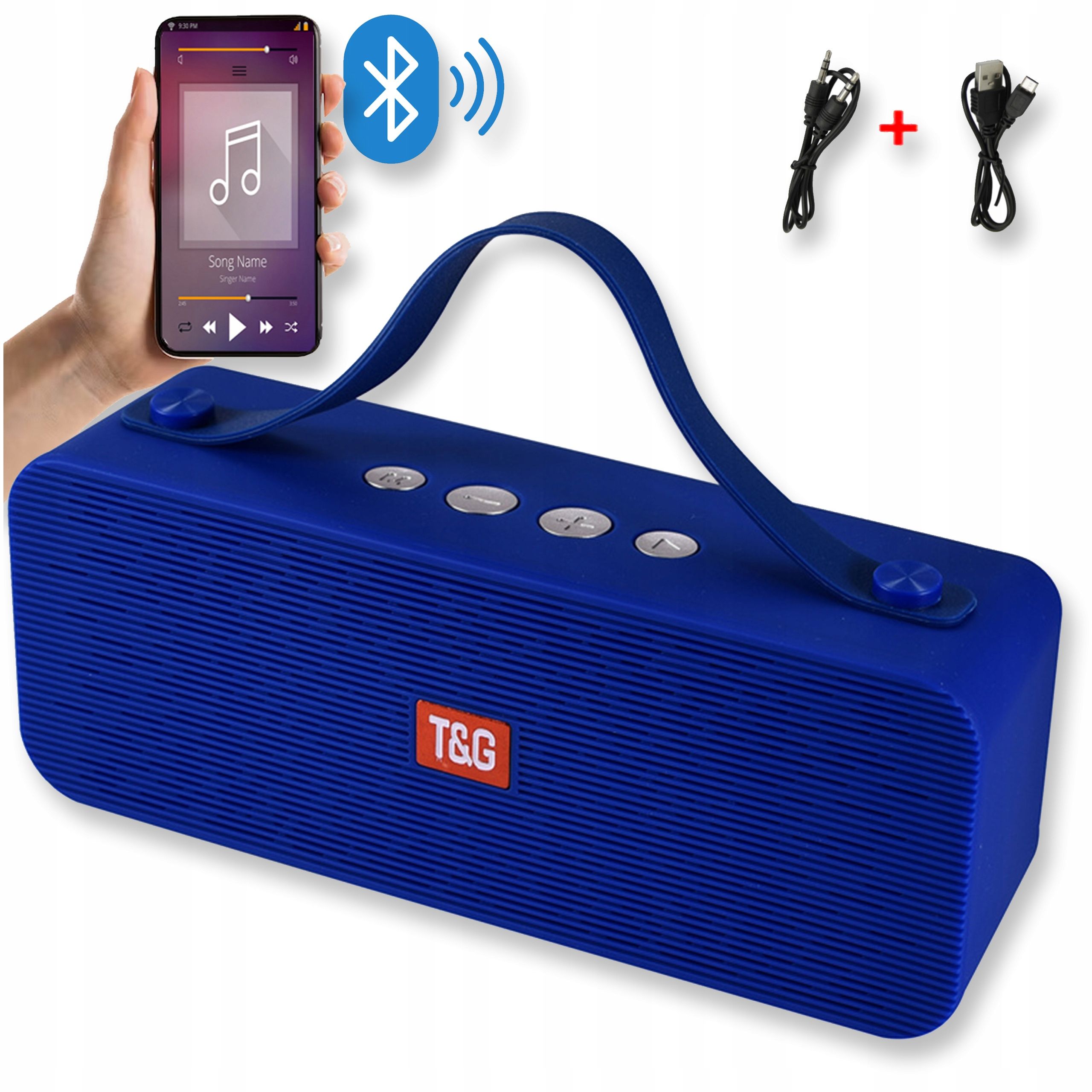 Speaker with bluetooth function portable wireless audio usb fm mobile radio aux sd