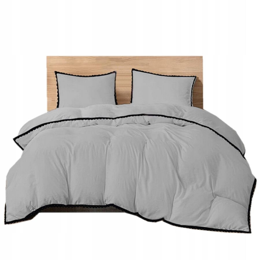  Bedding smooth double-sided set for the bedroom with two poszewkami 160x200 2