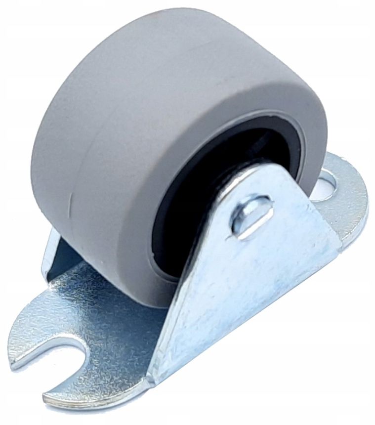  Baldų ratukas roller standi h32 mm gumuotas
