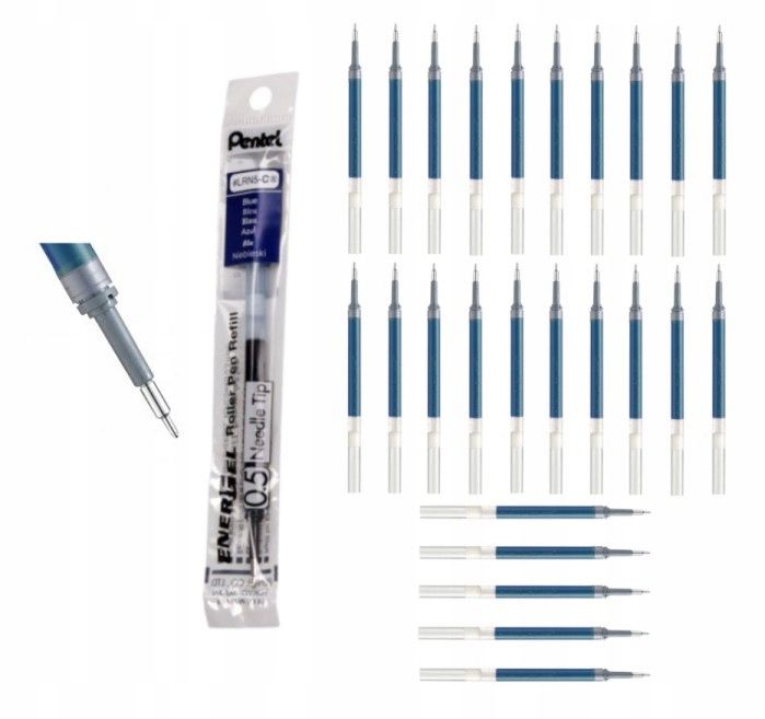  Pentel-mine energel lrn5 blau 0,5 mm 15 pcs. bln75 bln115 bln105