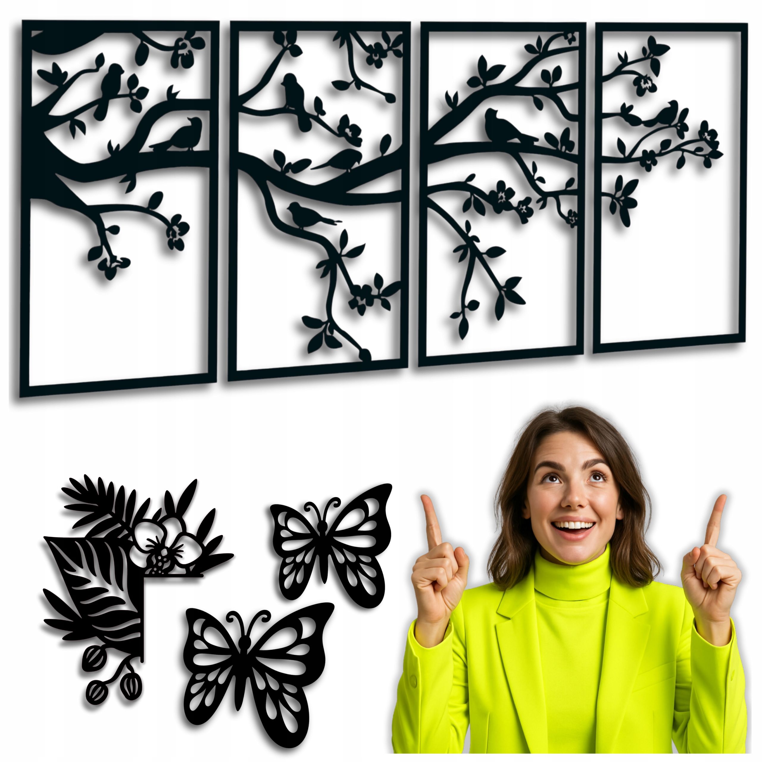  Openwork painting for the living room paintings on the wall wall decoration landscape gor