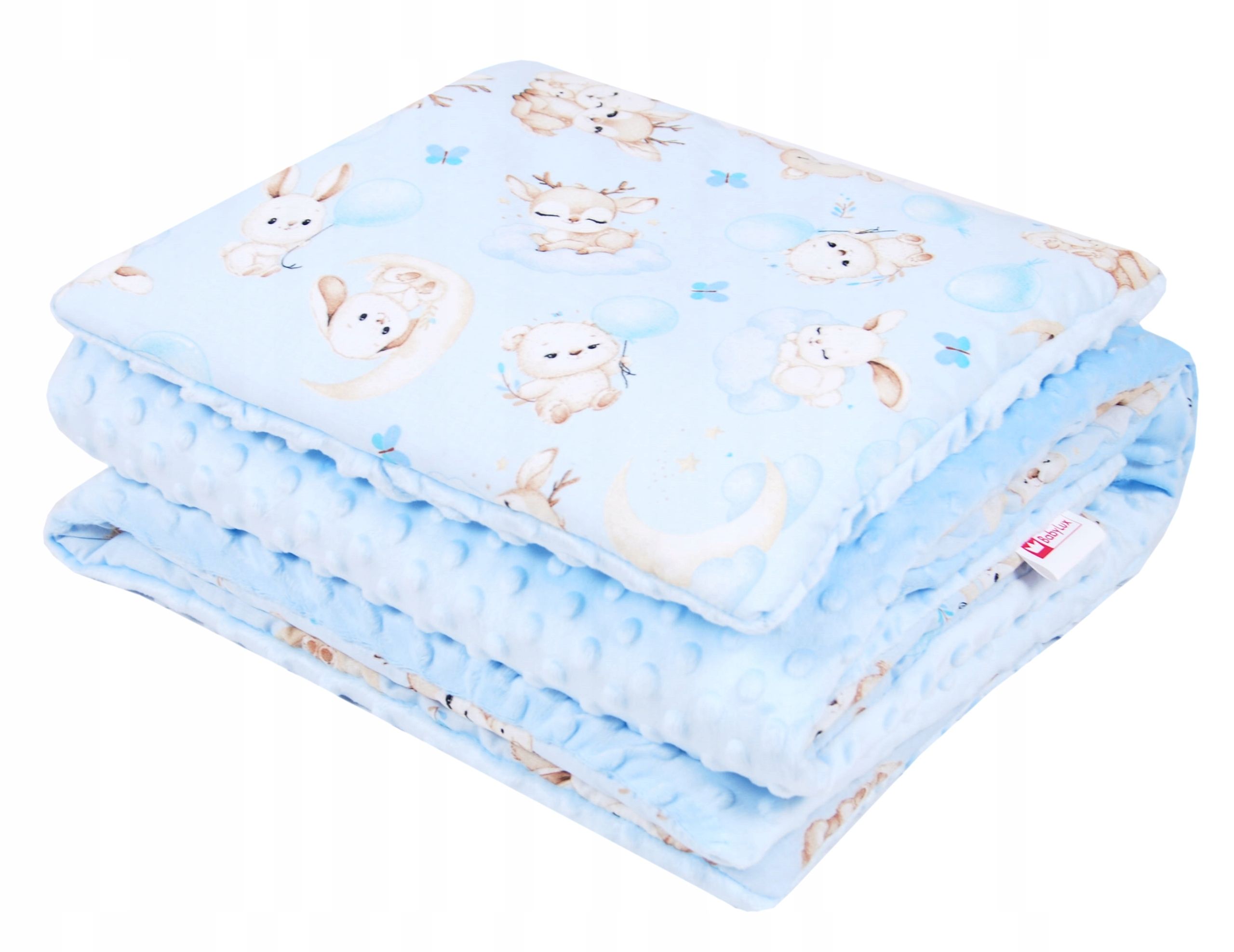  Babylux prikrývka minky 100cm x 75cm do kočíka, autosedačky detské postieľky idea dar