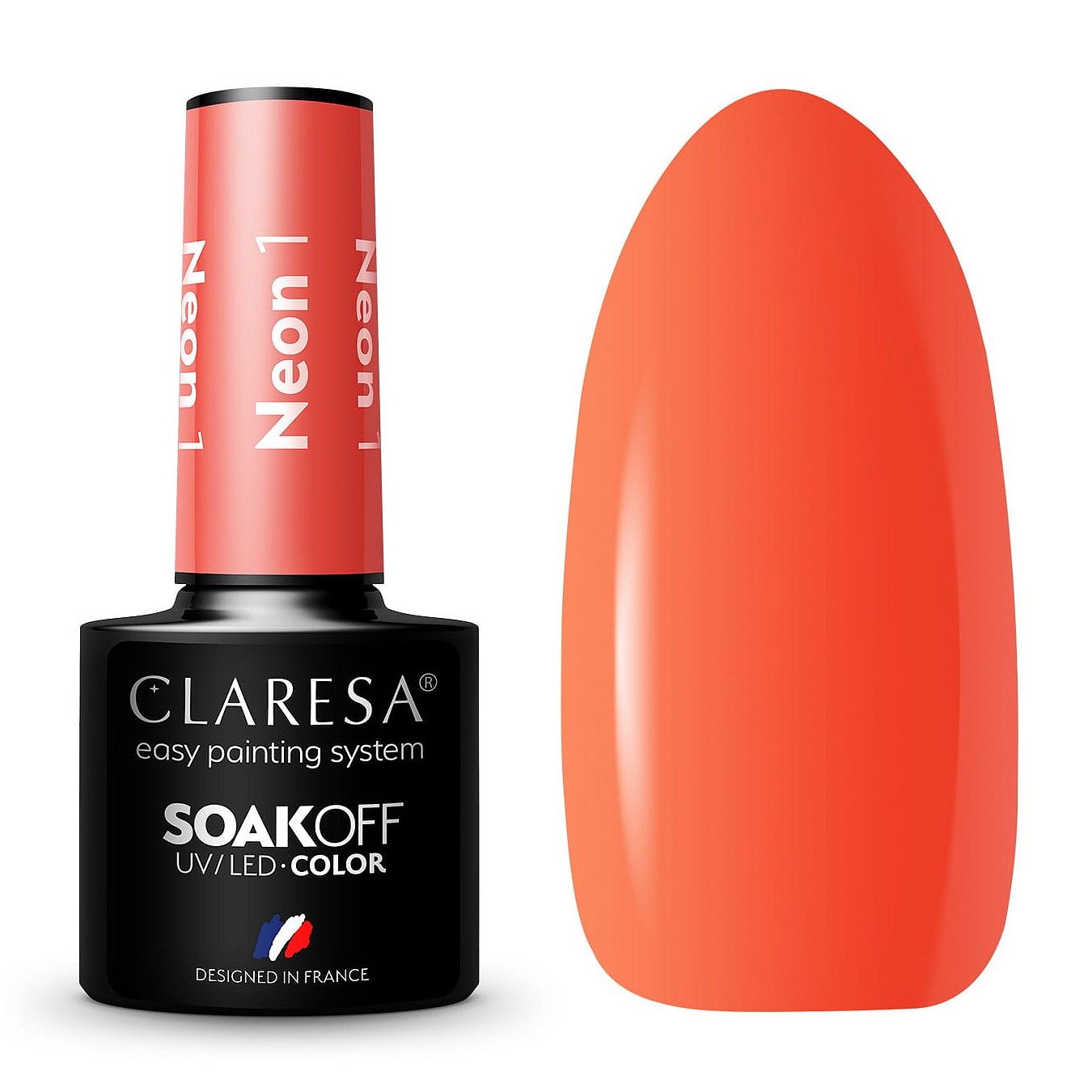  Claresa hübriid küünelakk burgundia glitter pink 554
