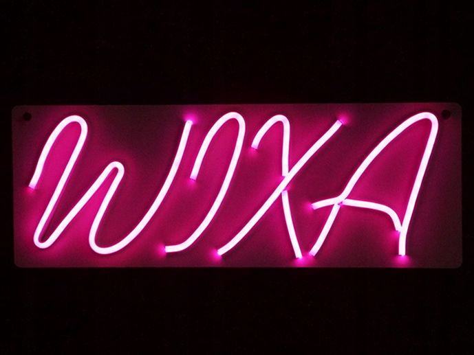  Nbzjanekkk neon led uz sienas ar barošanas avotu janekkk 49x13cm poļu ražojums