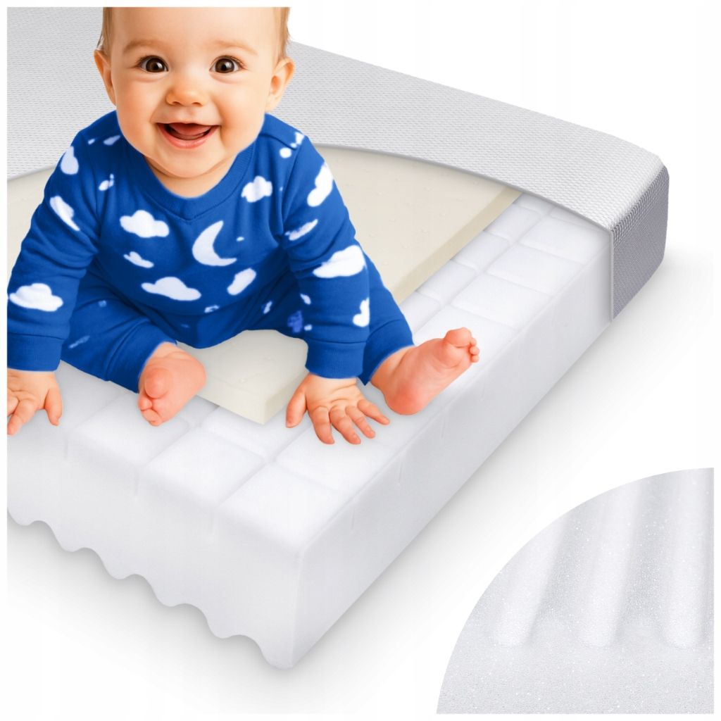  Mattress 120x60 for the crib lionelo sven foldable - lionelo stefi 120/60