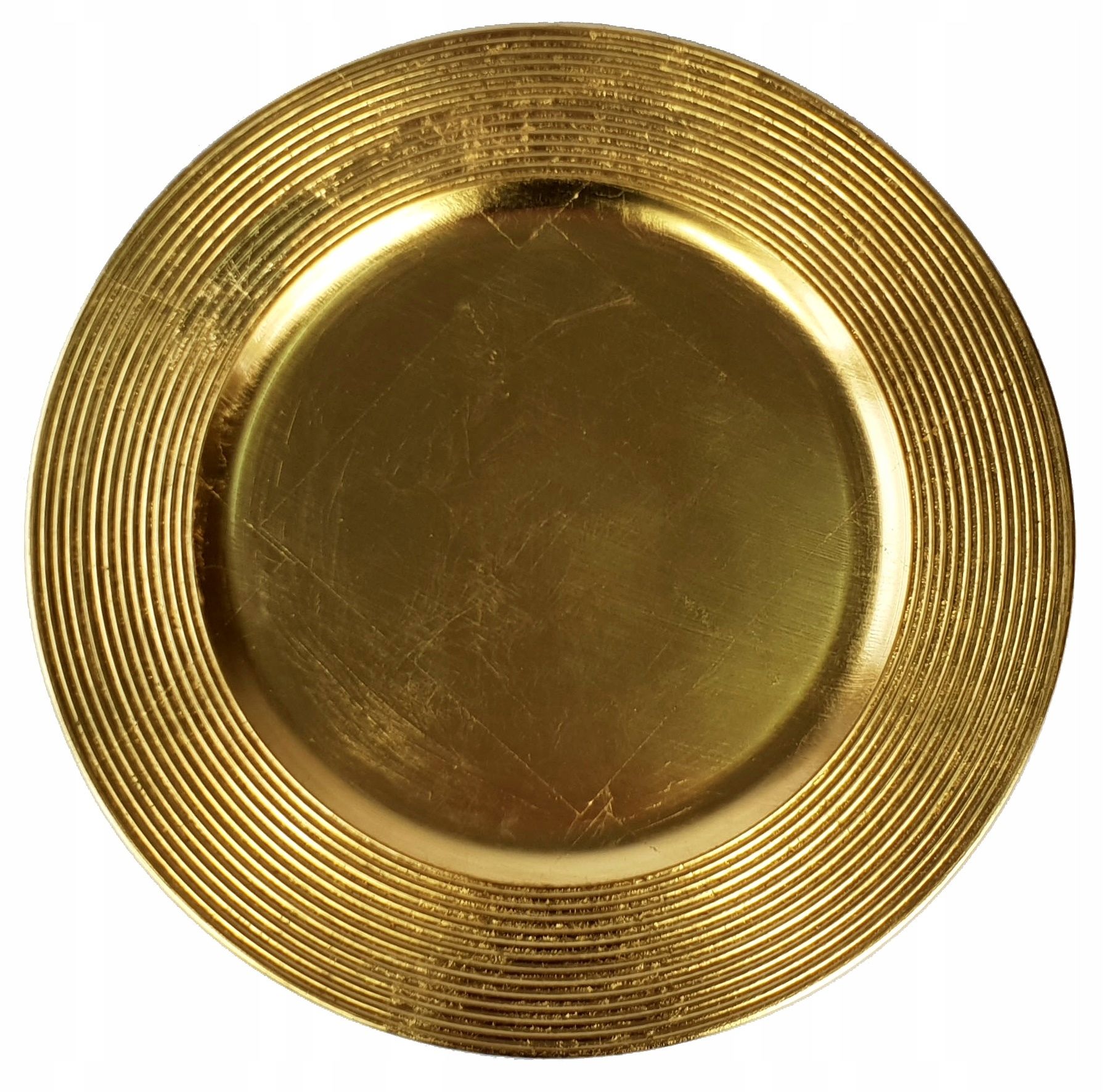  Decorative plate podstwka plastic under the plate gold o33 kp0647a