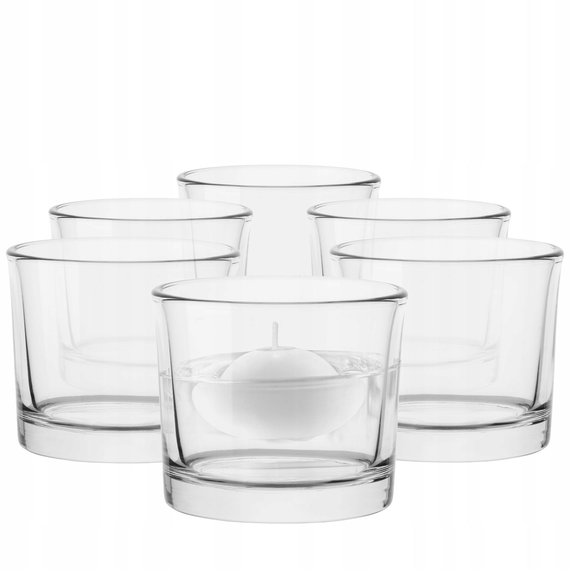  Purgid pärast zalew küünlad küünalde jaoks tealighty komplekt 6x h 8.3 cm silinder