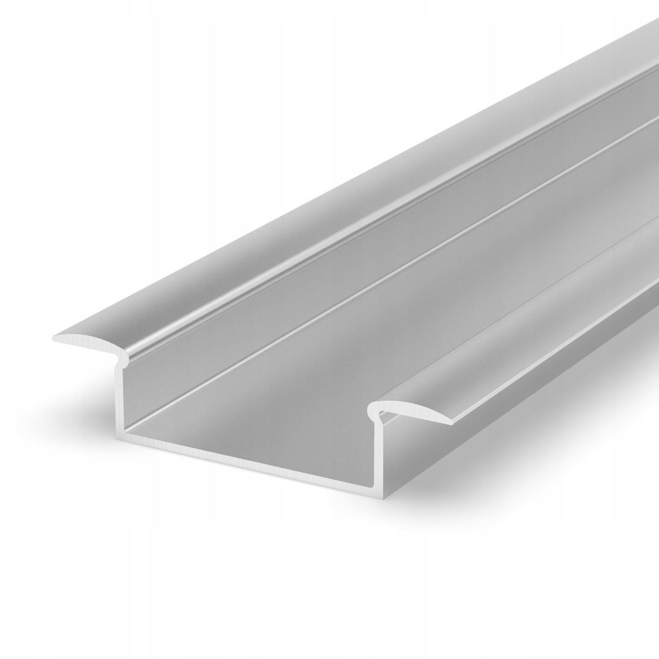  Profilis led alu wpust platus duo + gaubtas 2m juodas