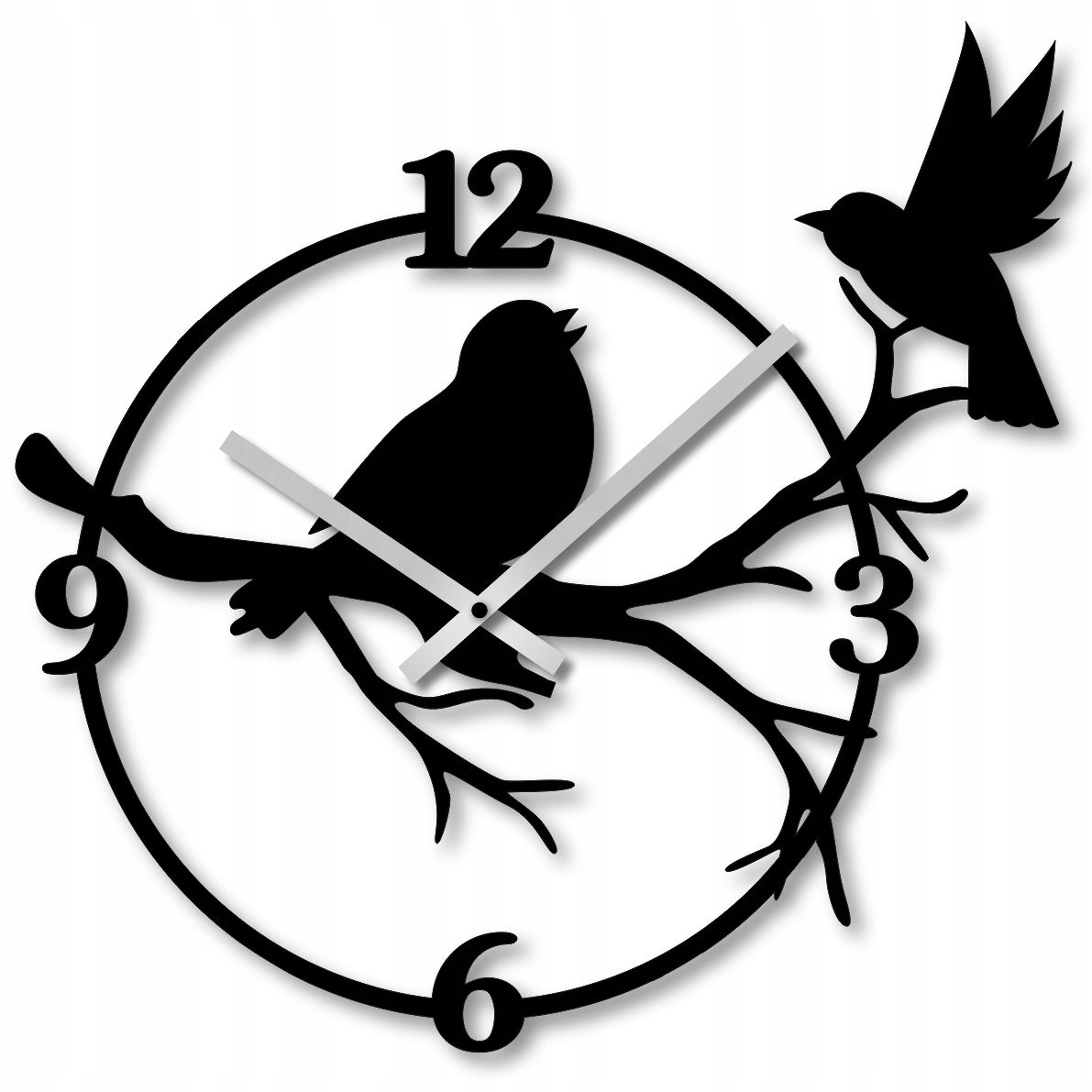  Wall clock 60 cm clock on the wall big clock openwork classic big numbers
