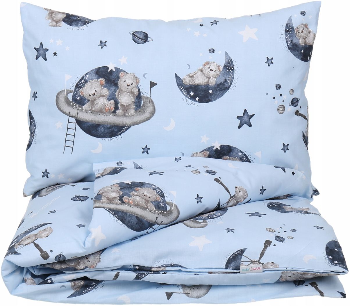  Povlečení do postýlky 120x60 dětinský pro miminka 120x90 cm 2el babymam