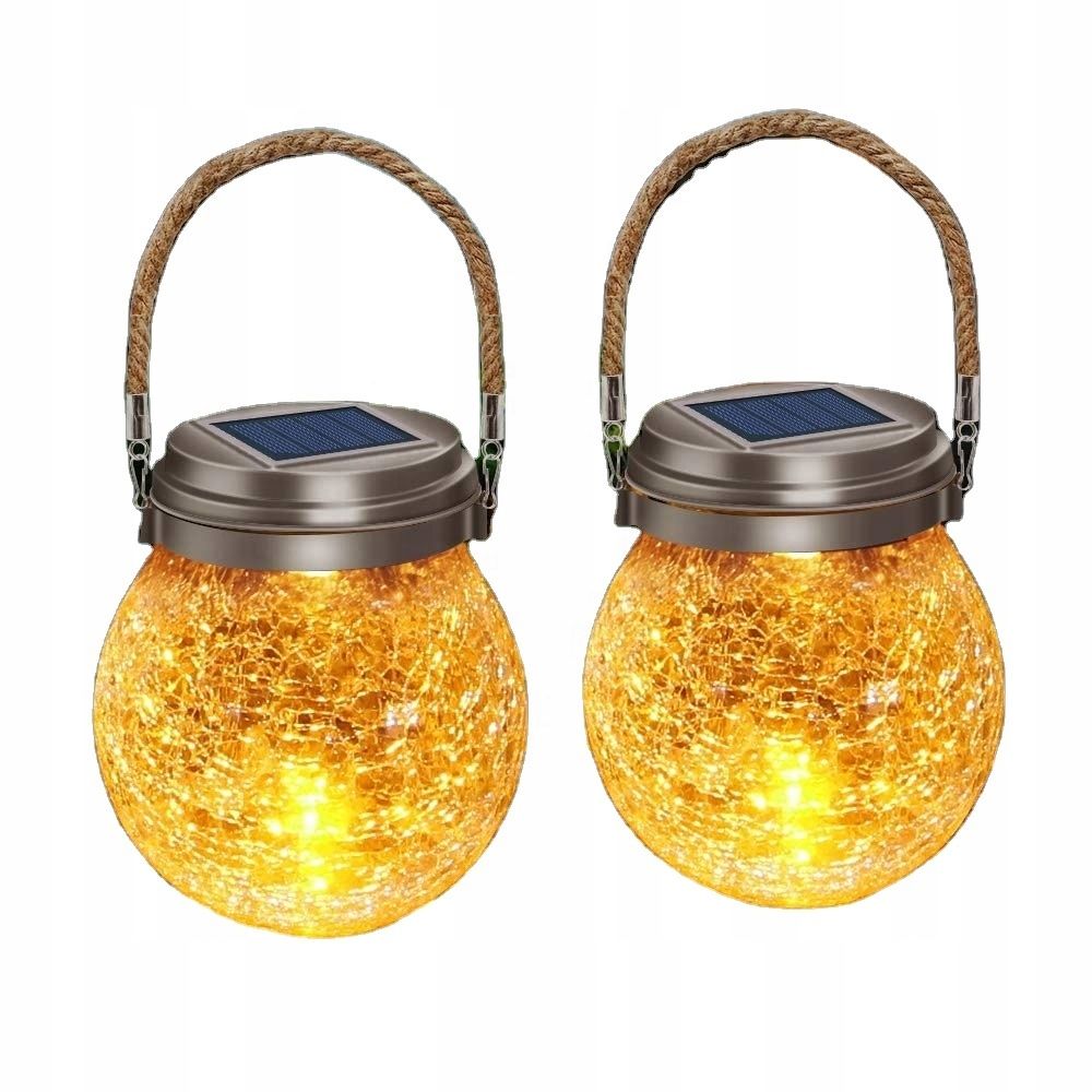  Sodo girlianda su saulės baterija viela 200led šviesos grandinė 12m ip44 - lauko.