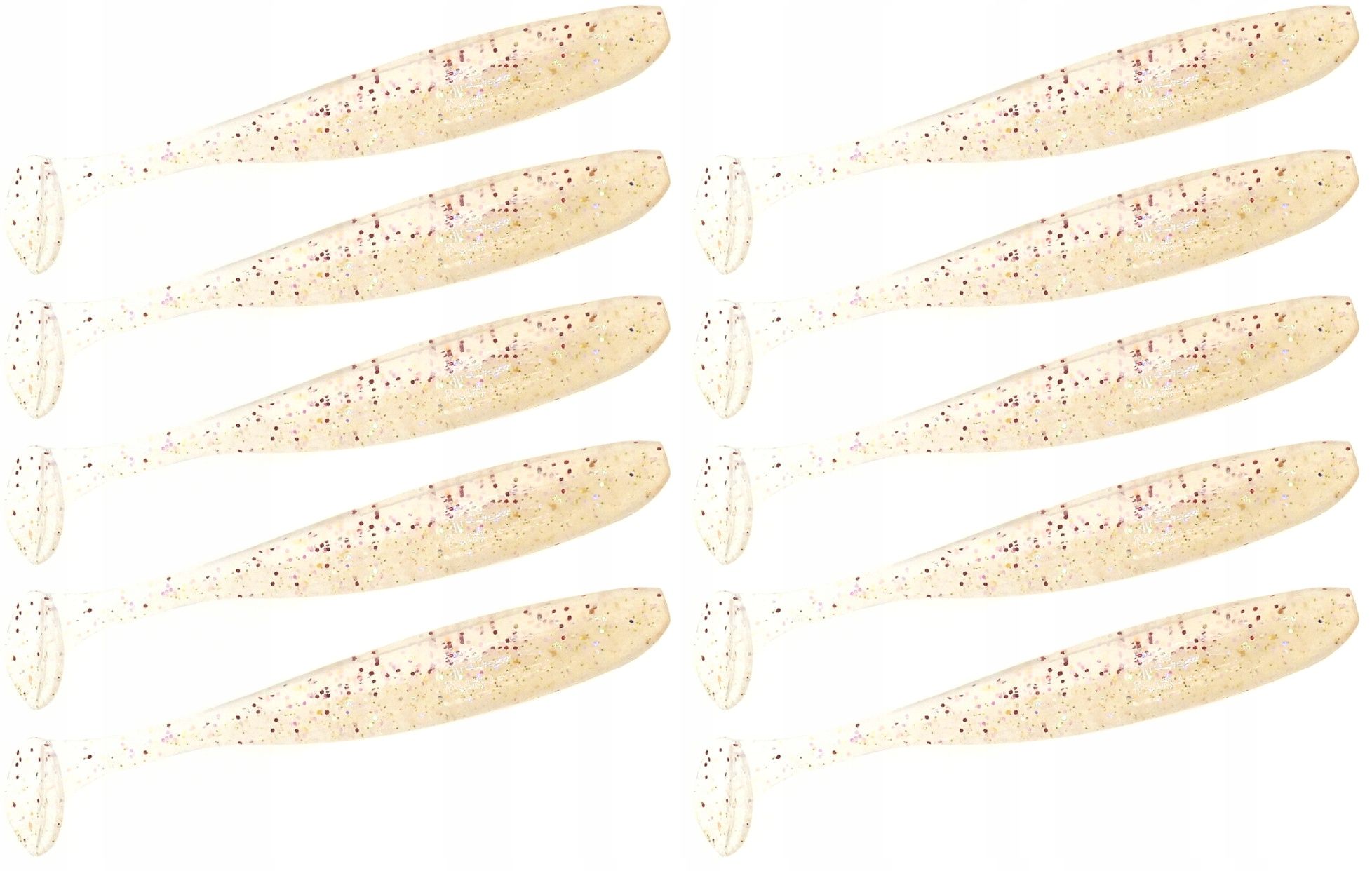  Keitech easy shiner 3' 7cm orange gold dust glühen