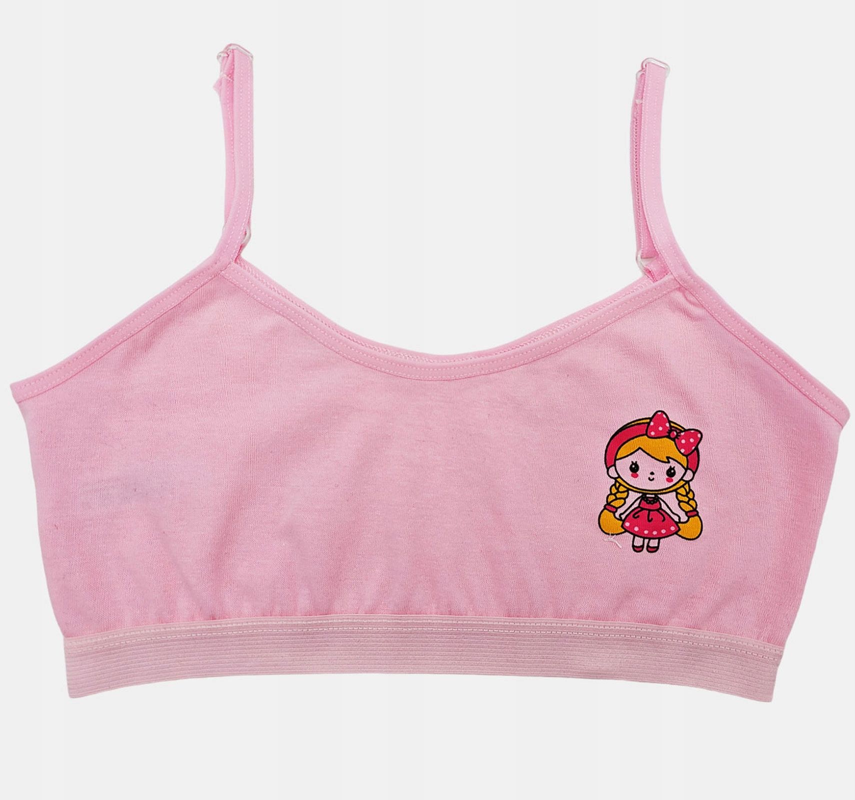  2 pcs. sports bra top for girls youth bra cotton s/140