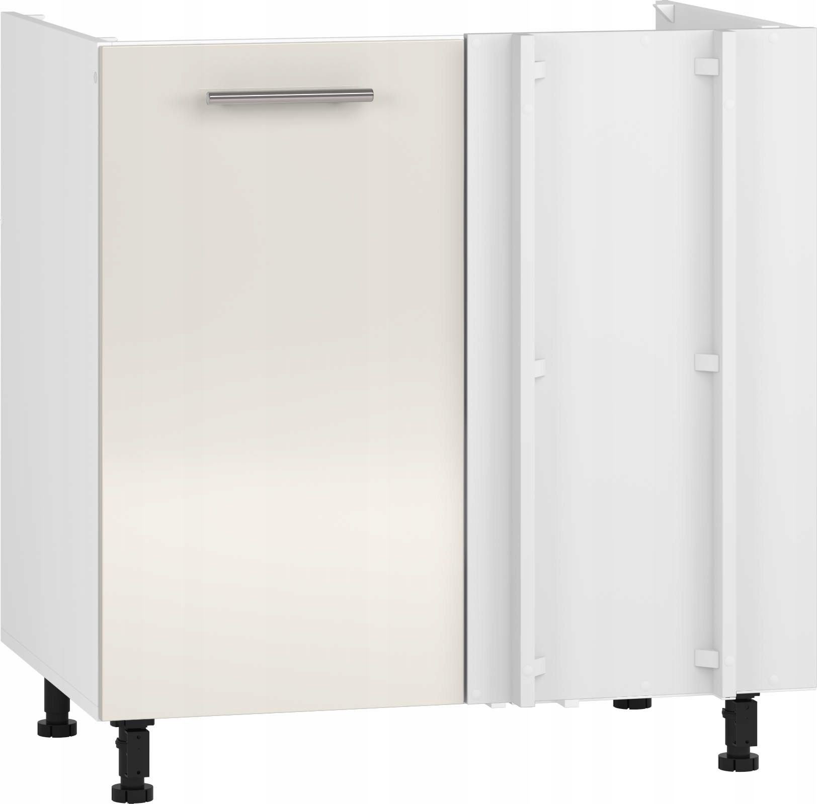  Unterschrank armatur für küche modular unter der spüle beige glosse vento dk-80/82