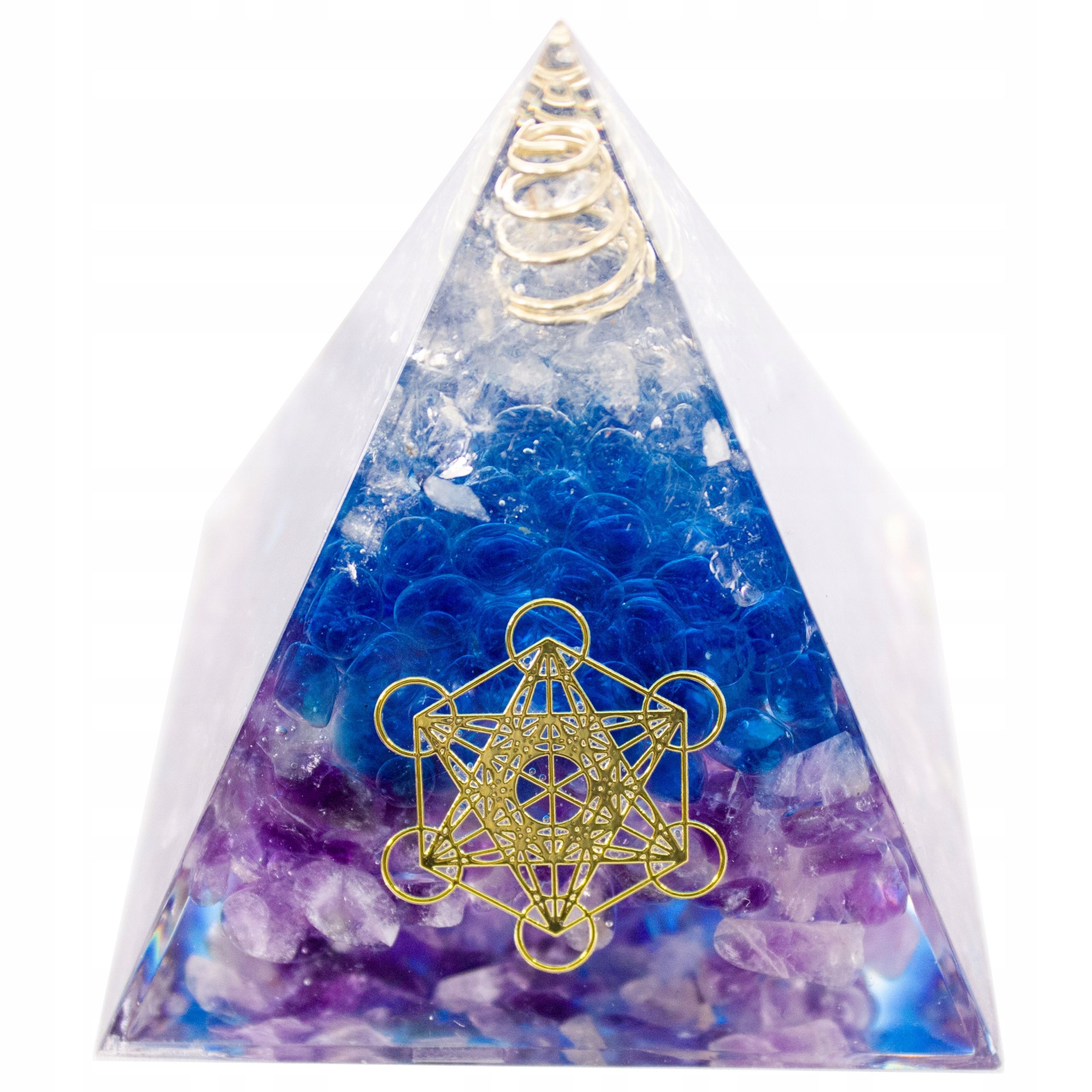  Pyramide orgonit amethyst lazuryt oliwin tigerauge feng shui chakren 5cm