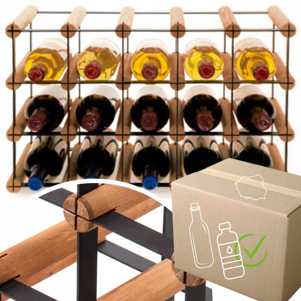  Regal pudelēm vīna plaukts pet metāls koka eco 27 kurpe ciets