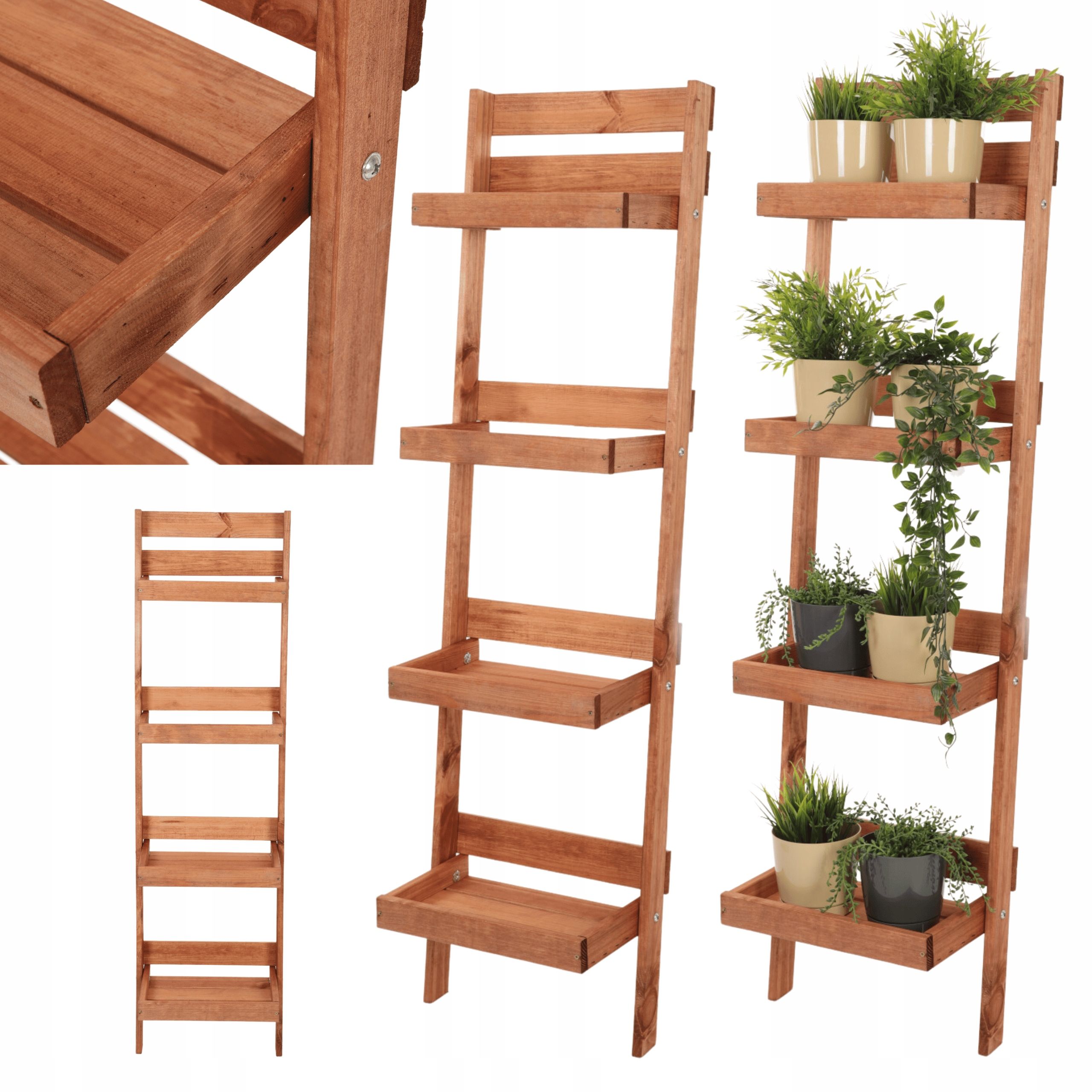  Flower stand opierany ø walls flower stand shelf for plants 145x77cm eco