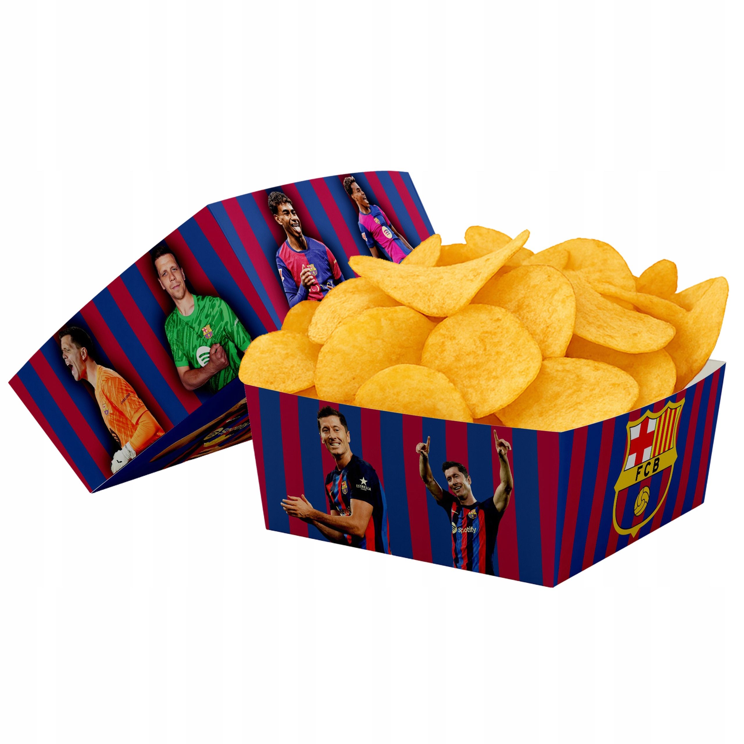  Popcorn boxes snacks football football footballer birthday 4pcs