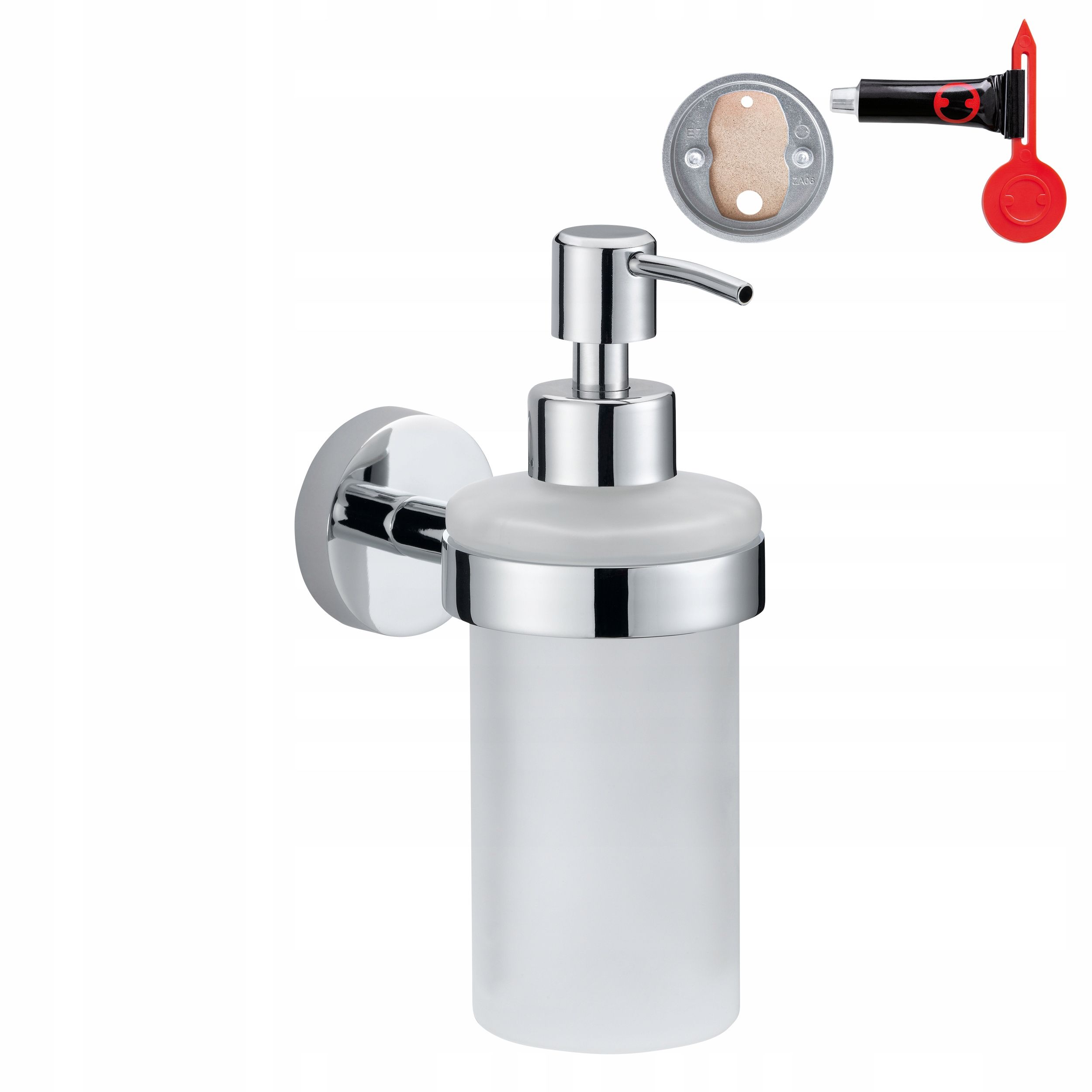  Soap dispenser liquid on the wall without drilling tesa