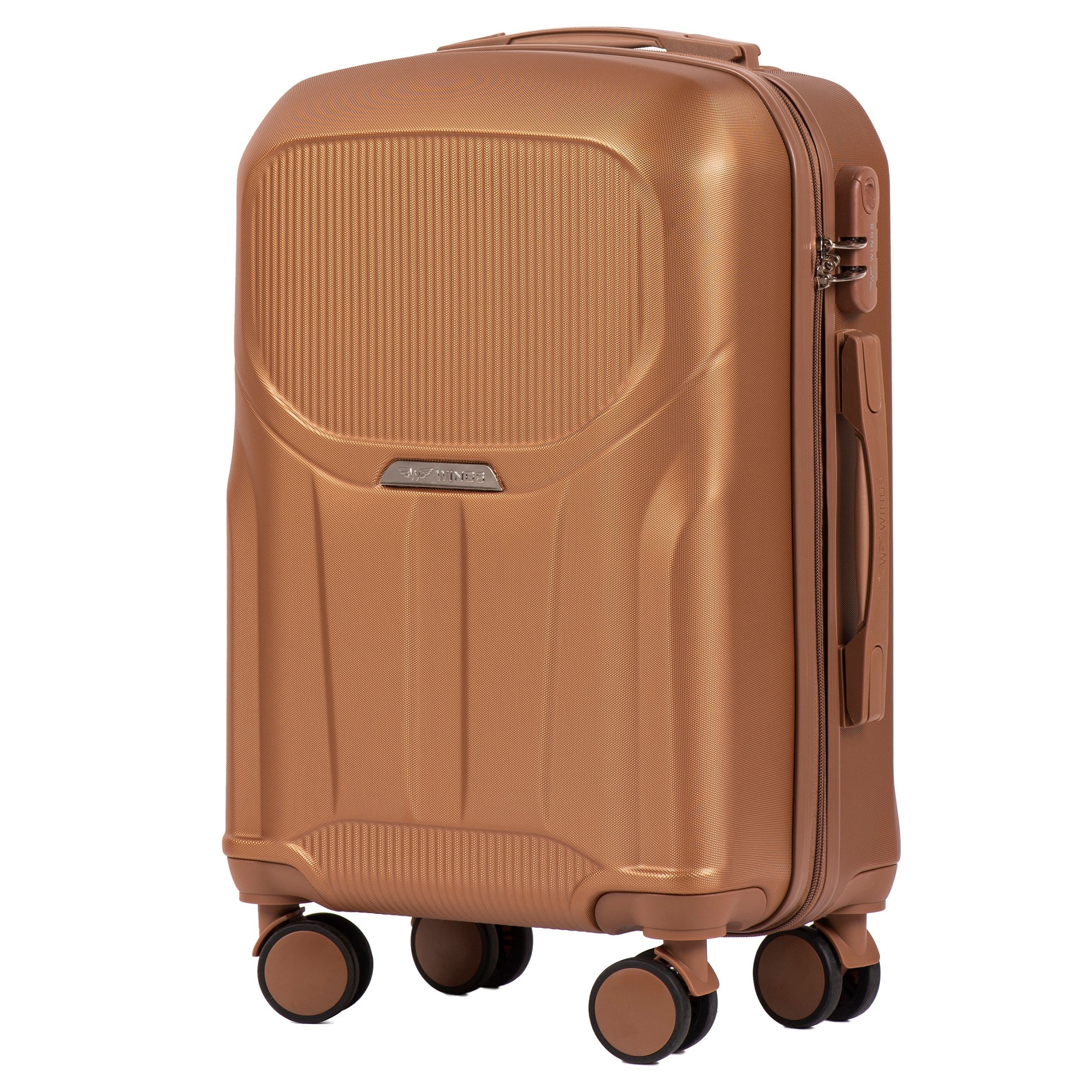  Wings predator pdt01 s , rankinio bagažo lagaminas abs+ , 38 l , dark grey