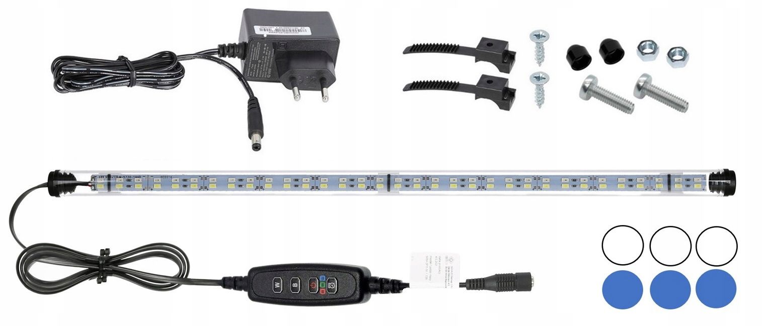  Led zářivka plant rostliny 30cm akvárium grow 1:1
