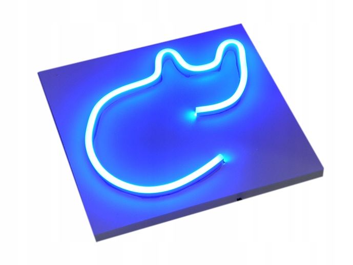  Nbzjanekkk neon led uz sienas ar barošanas avotu janekkk 49x13cm poļu ražojums