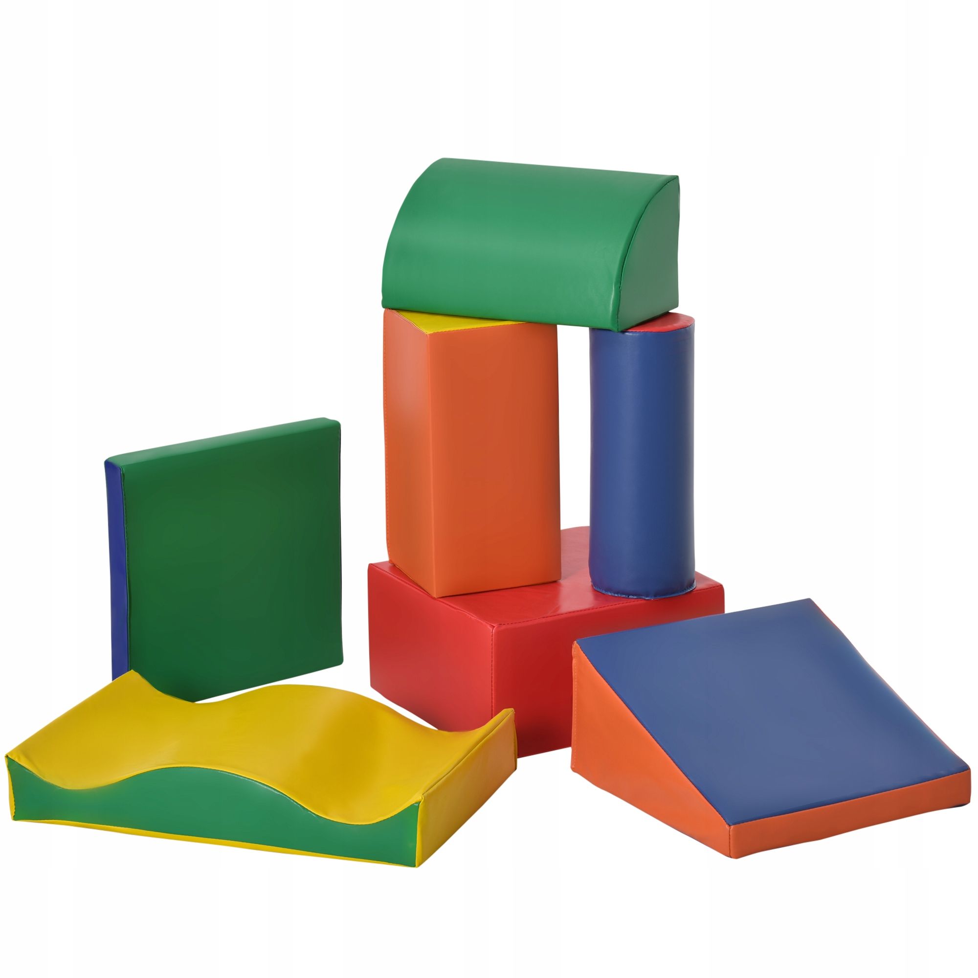  Schaumstoffblöcke riese bunt weich 7 pcs. spielplatz für kinder