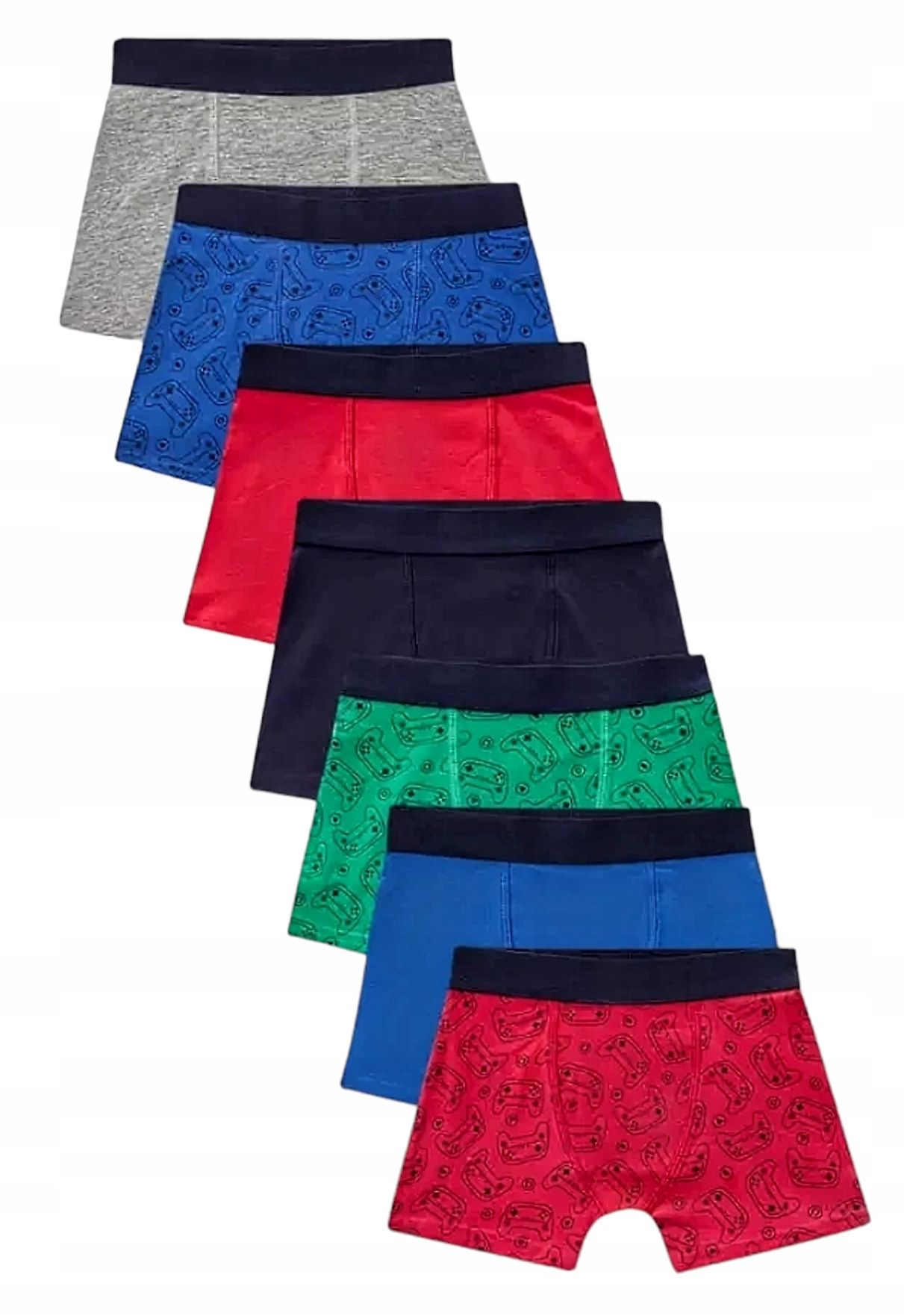  Primark 7-pak kalhotky boxeři game mix 140