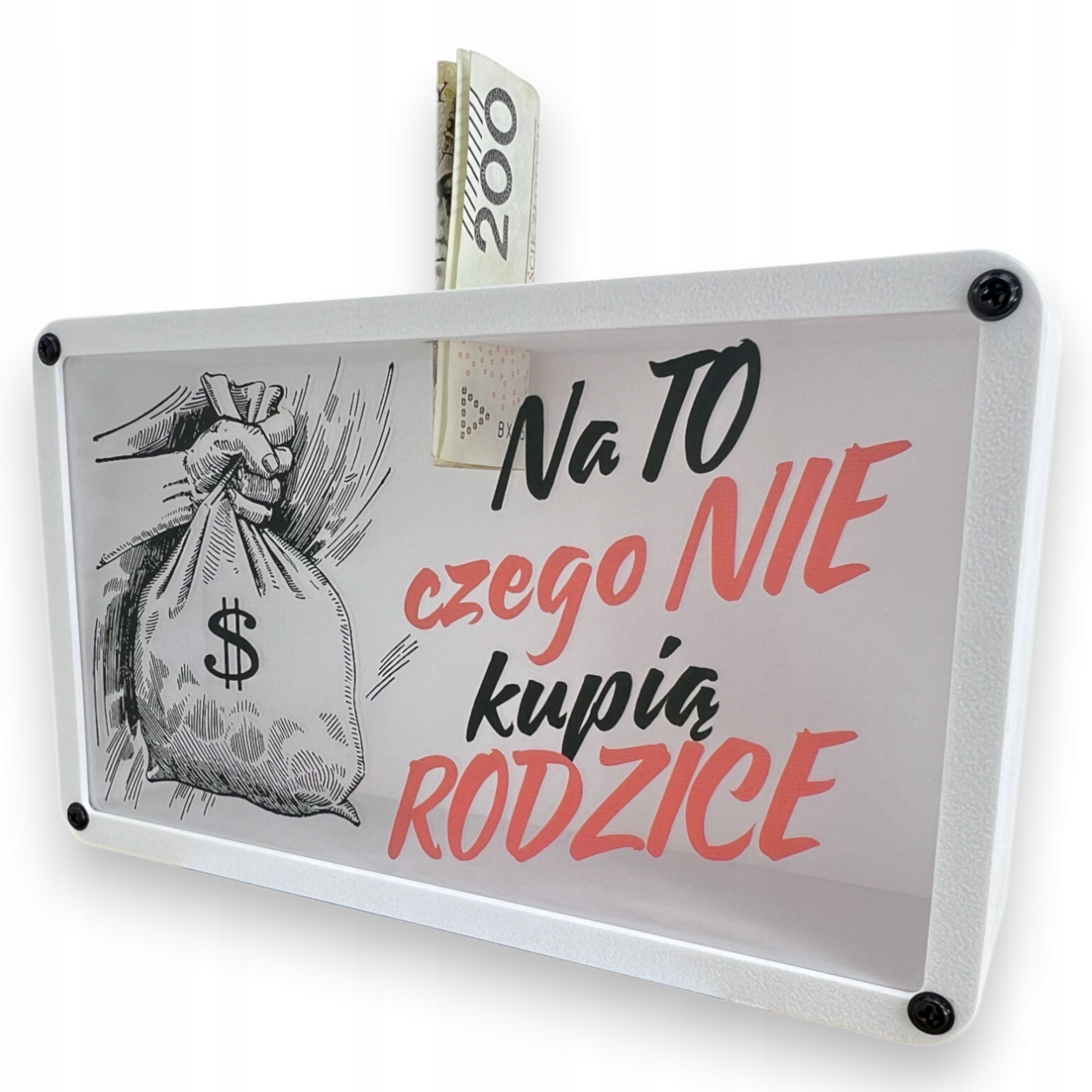  Prasátko s grafika, duza dva žádný text jméno dárek narozeniny černá barva