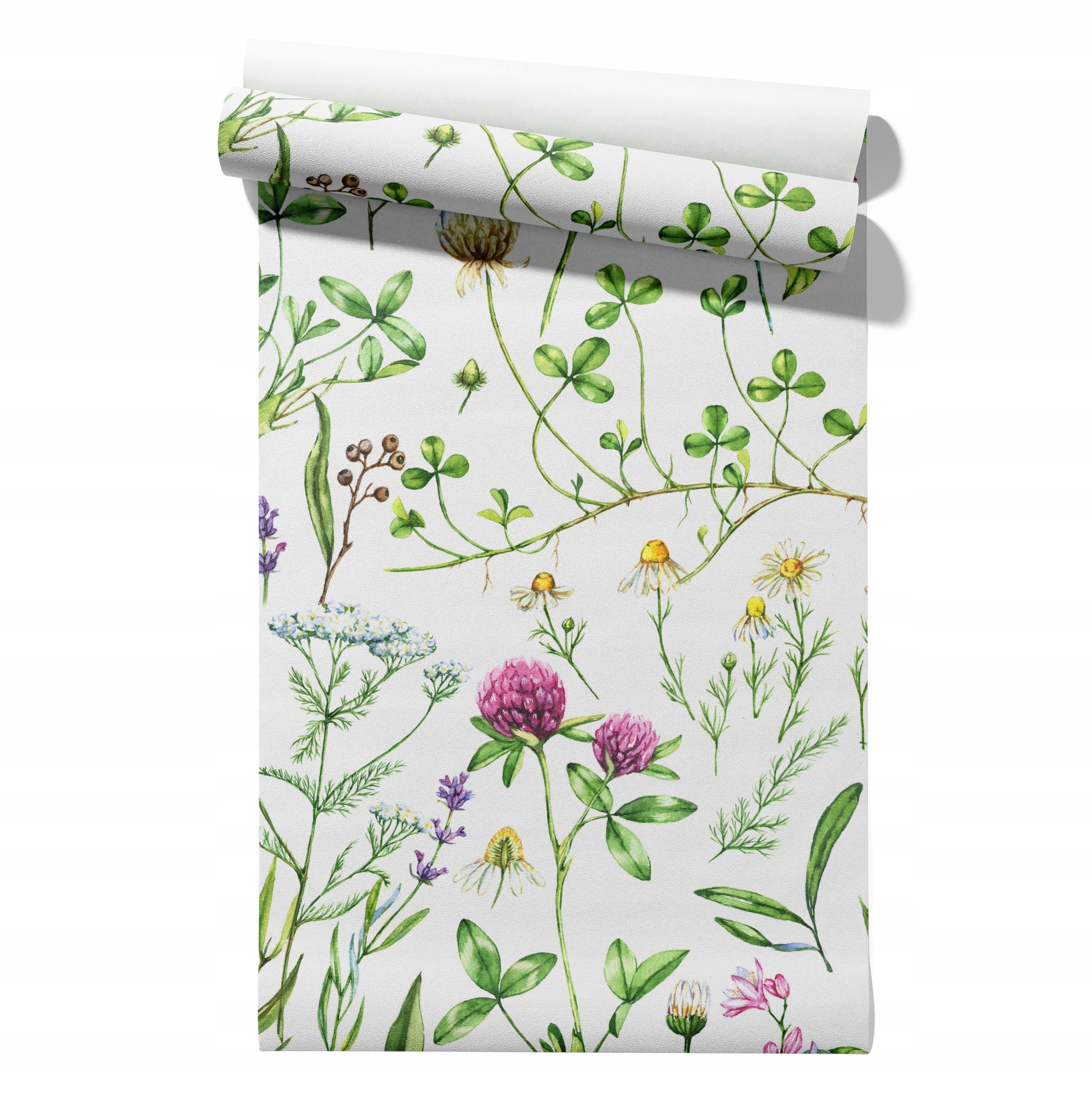  Wallpaper non-woven fabric pastel cherries wallpaper in a roll 50cm x 6,1mb