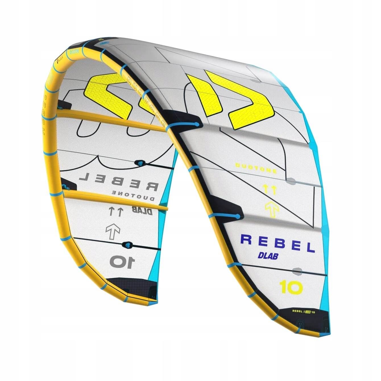  Šarkana duotone rebel d/lab 2025 grey / lime 9m